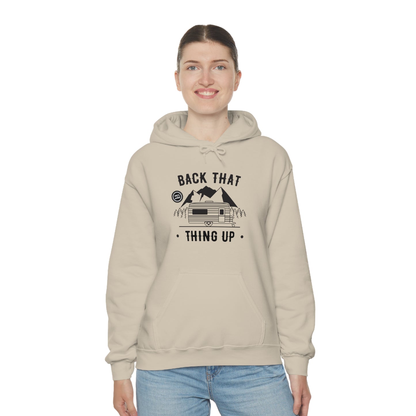 Back That Thing Up - Unisex Hooded Sweatshirt
