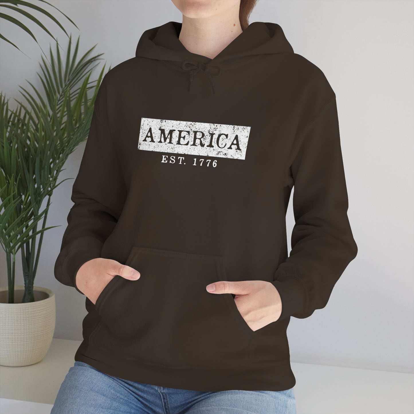 America EST 1776 - Unisex Hooded Sweatshirt