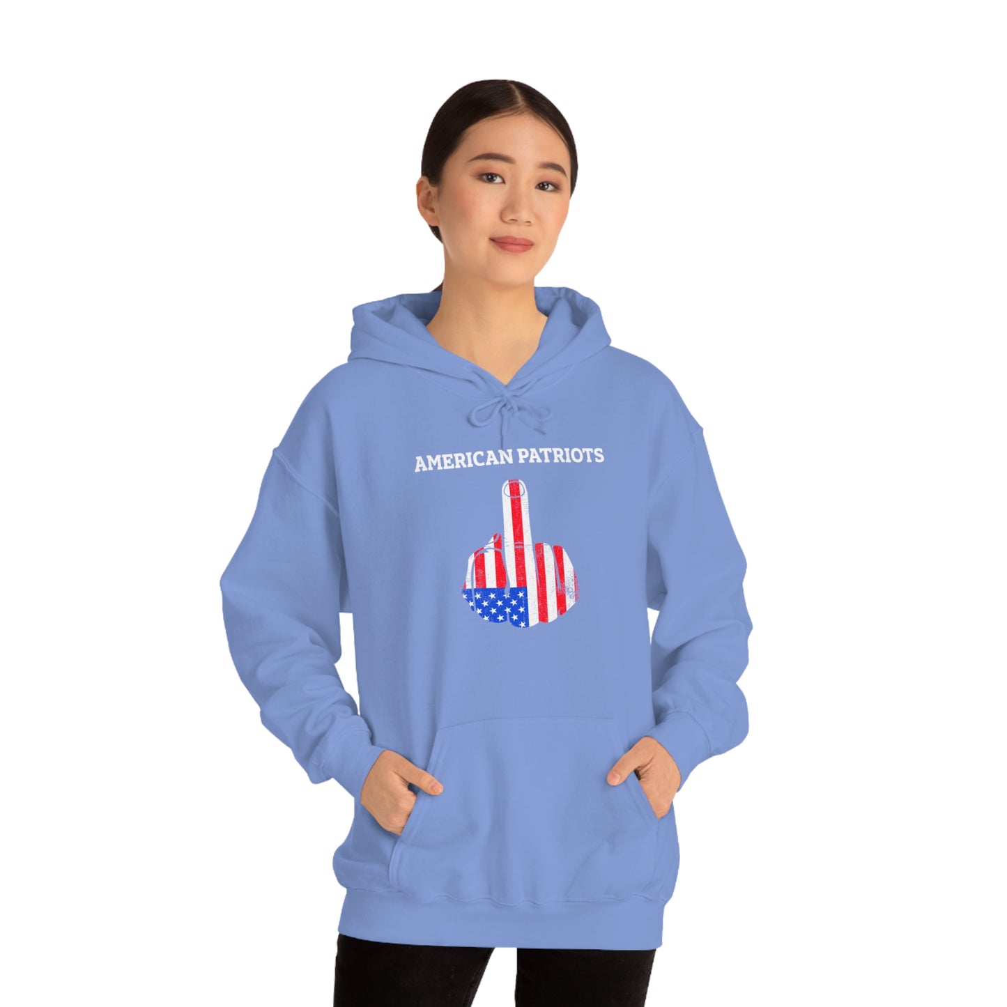 On Behalf Of American Patriots - Unisex Hooded Sweatshirt