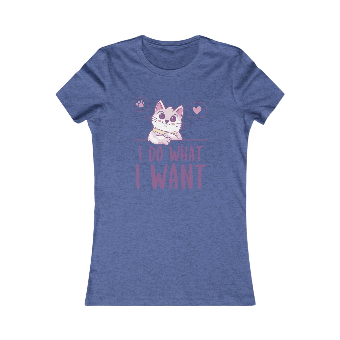I do what I want - Cat - Women's T-Shirt