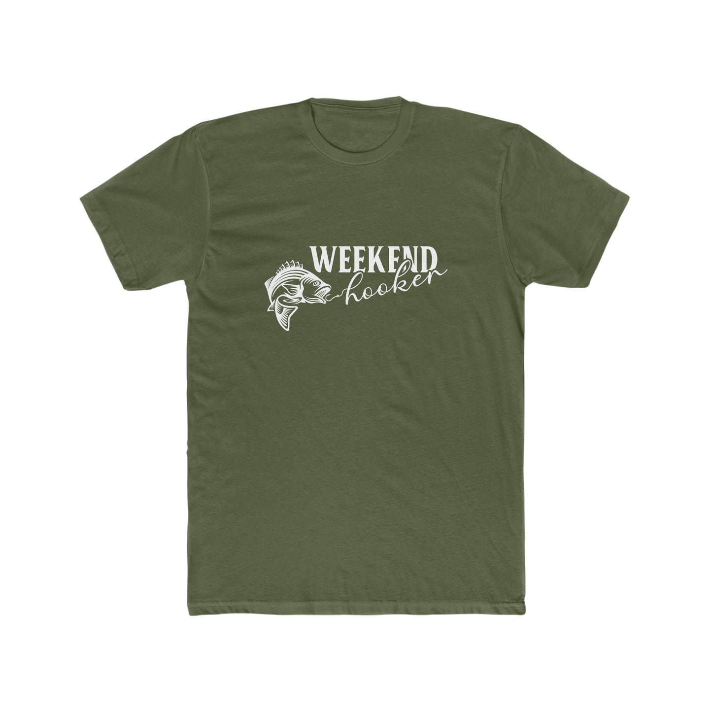 Weekend Hooker - Men's Cotton Crew Tee