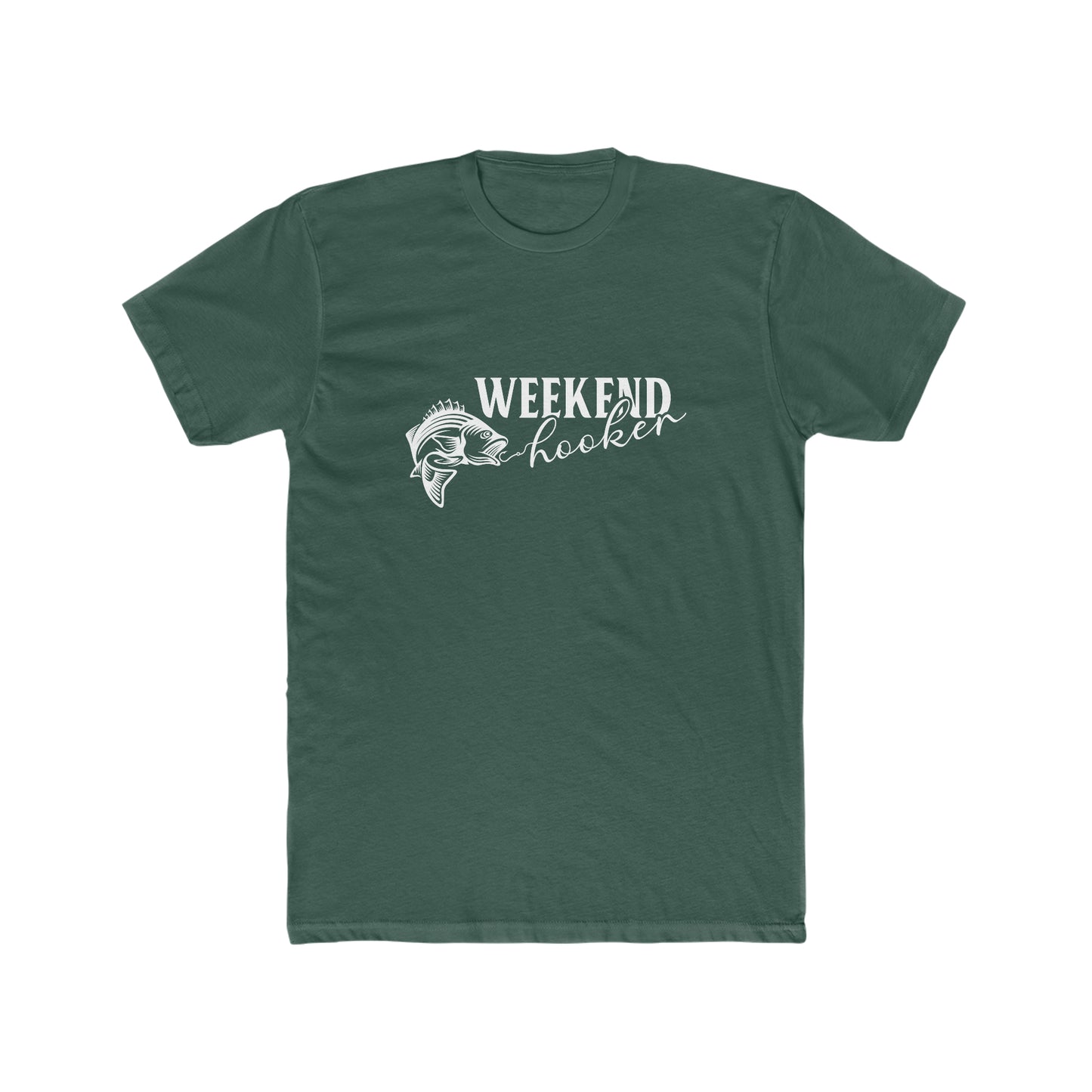 Weekend Hooker - Men's Cotton Crew Tee