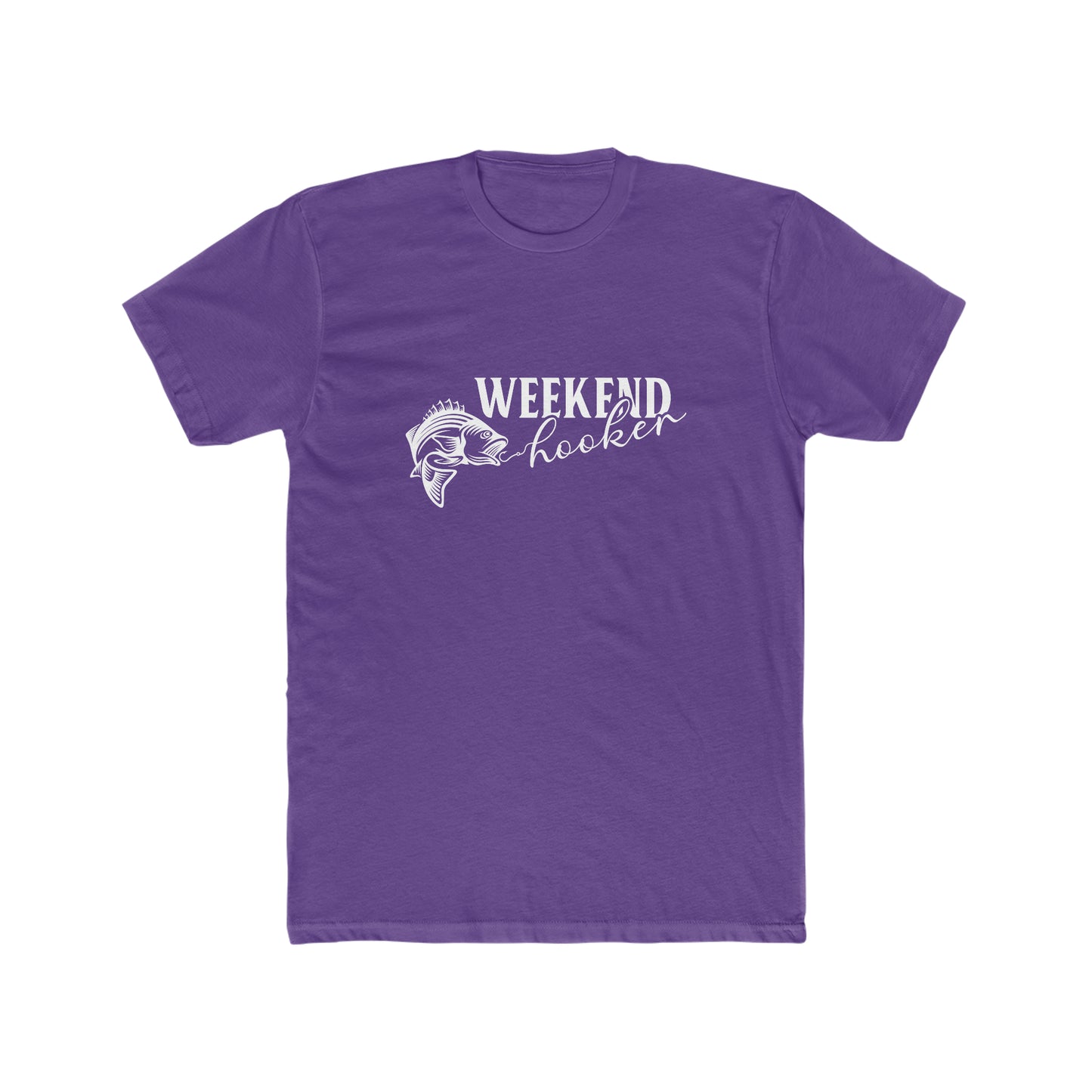 Weekend Hooker - Men's Cotton Crew Tee