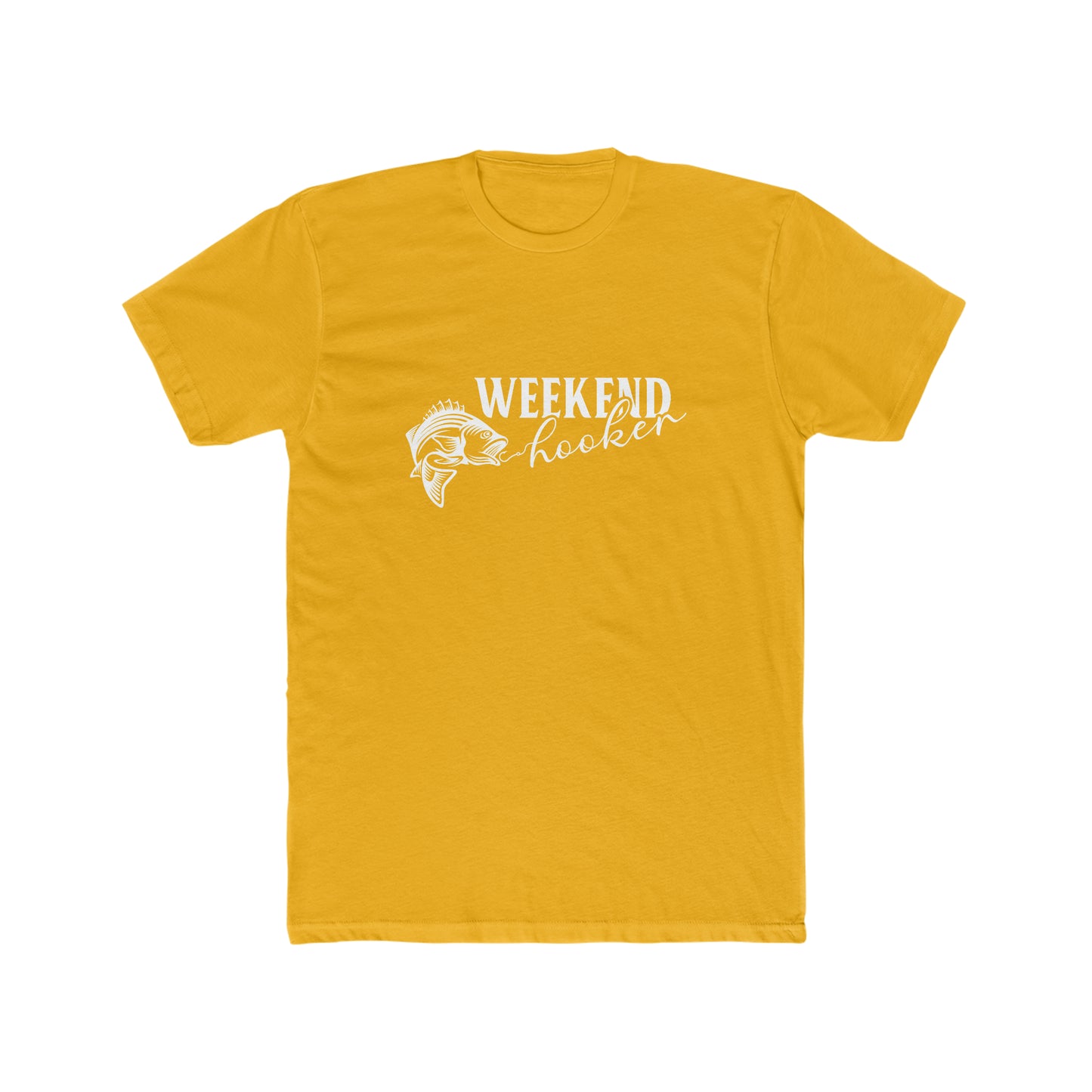 Weekend Hooker - Men's Cotton Crew Tee