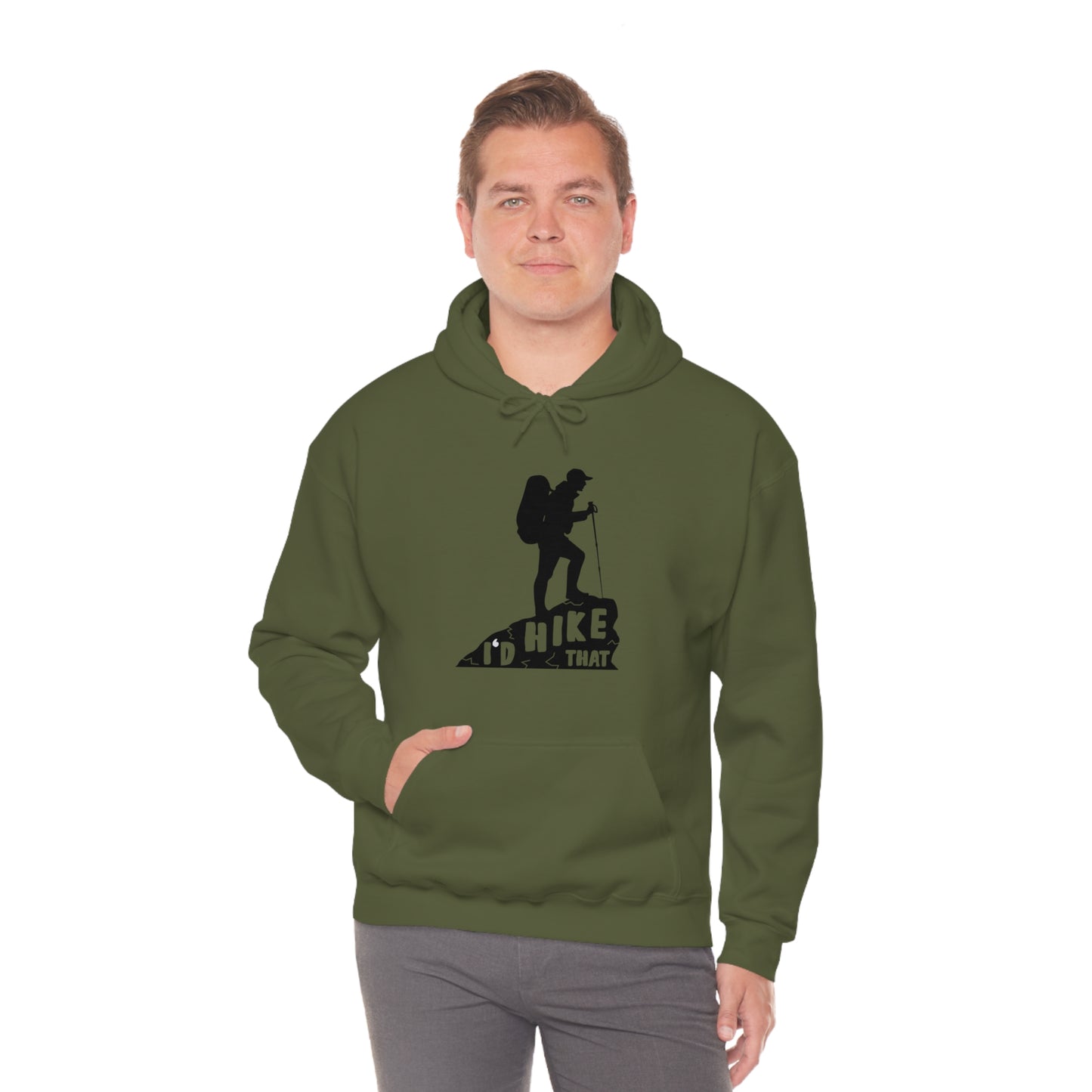 I'd Hike That - Unisex Hooded Sweatshirt