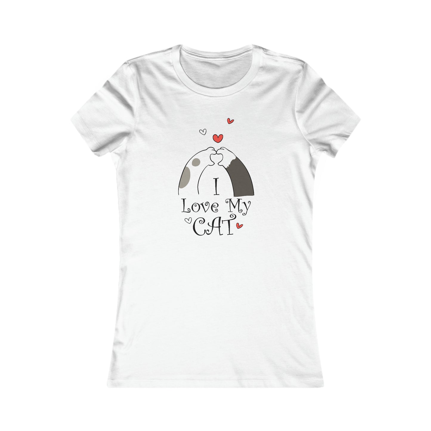 I Love My Cat - Women's T-Shirt