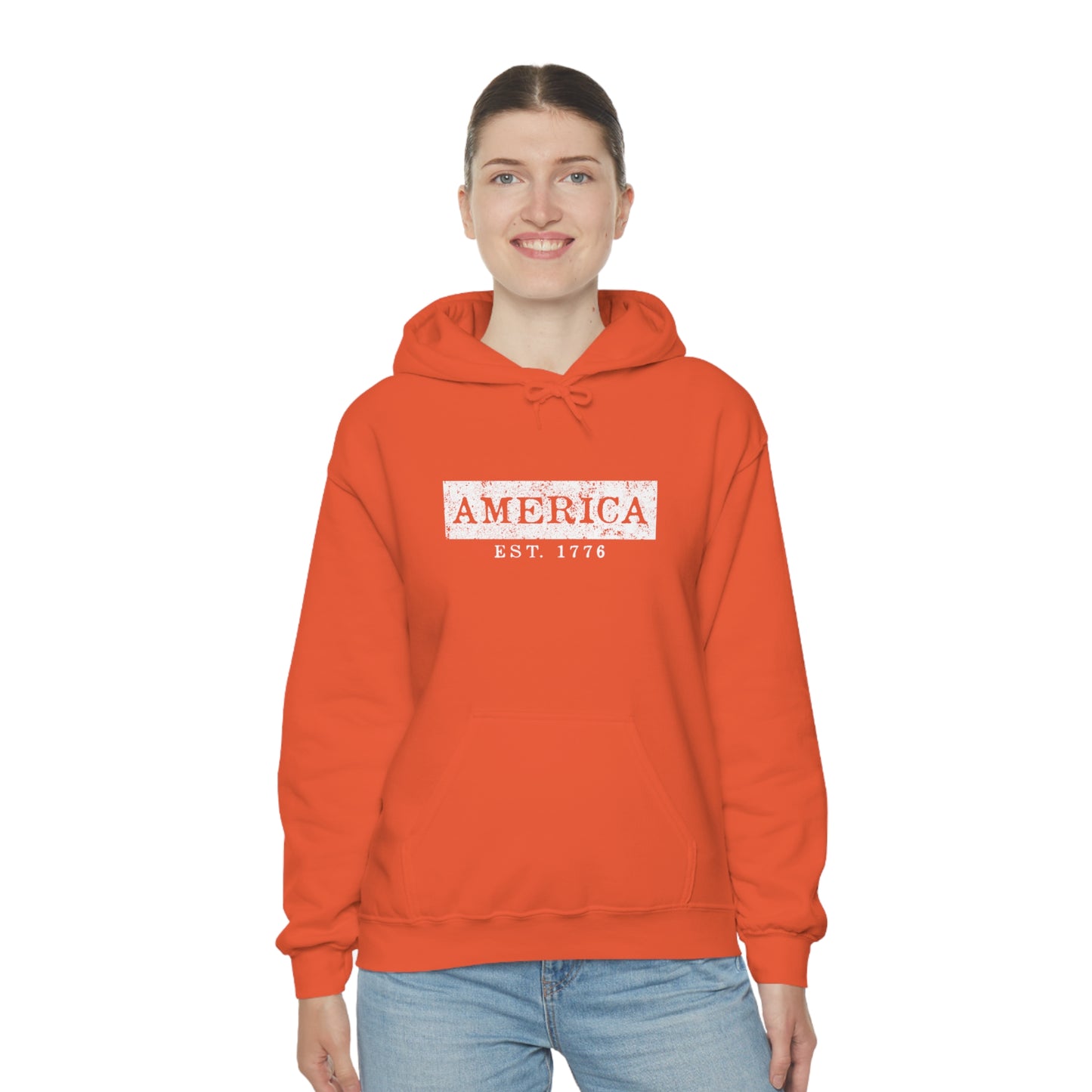 America EST 1776 - Unisex Hooded Sweatshirt
