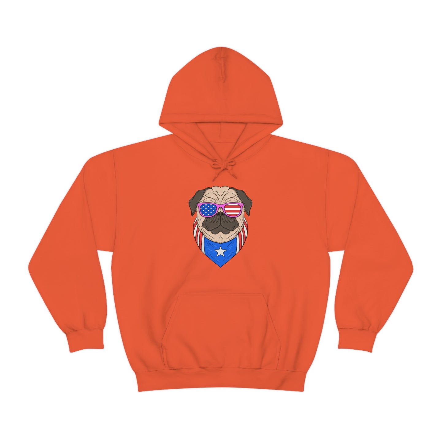 American Pug - Unisex Hooded Sweatshirt