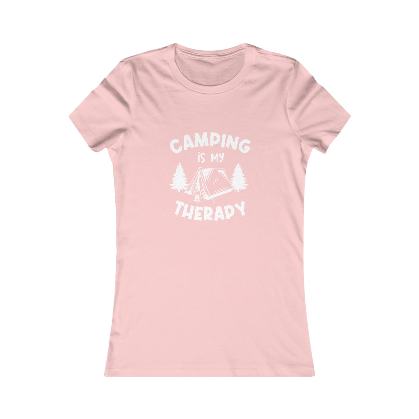 Camping Is My Therapy - Women's Tee