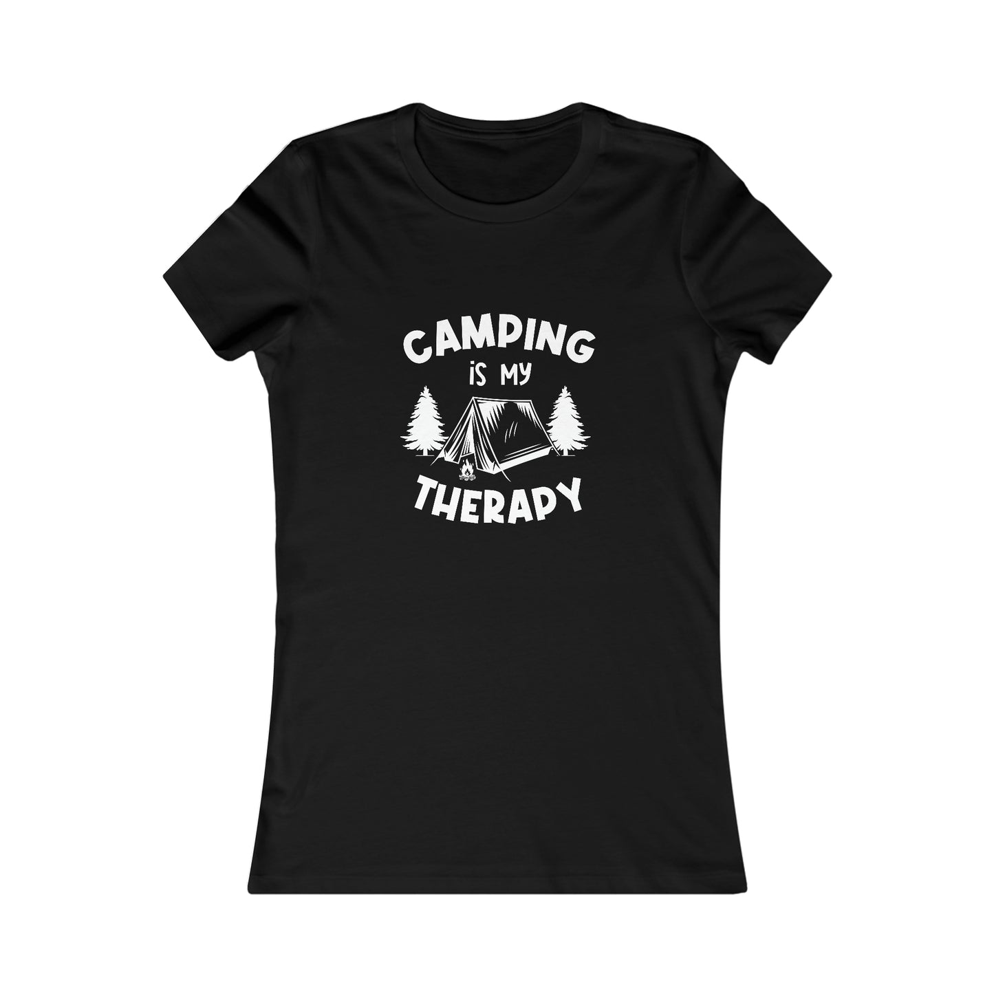 Camping Is My Therapy - Women's Tee