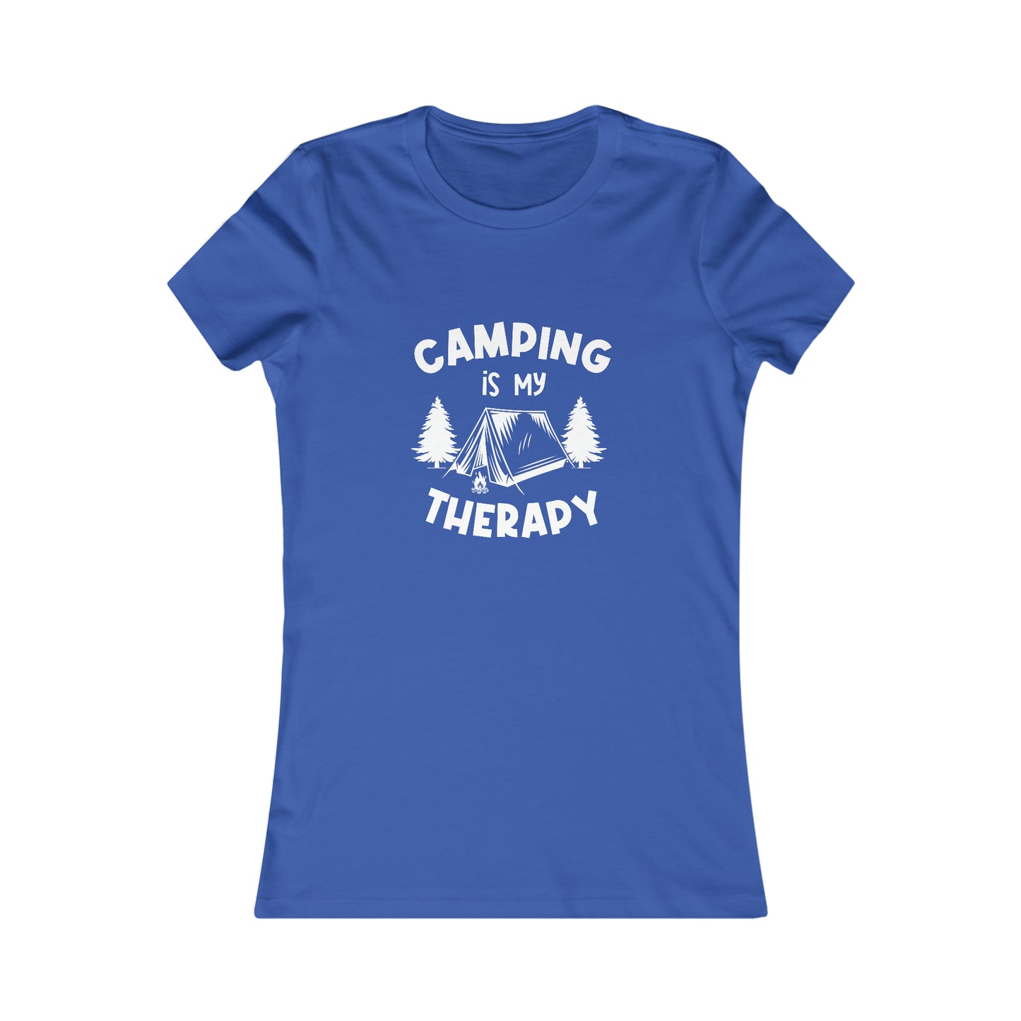 Camping Is My Therapy - Women's Tee