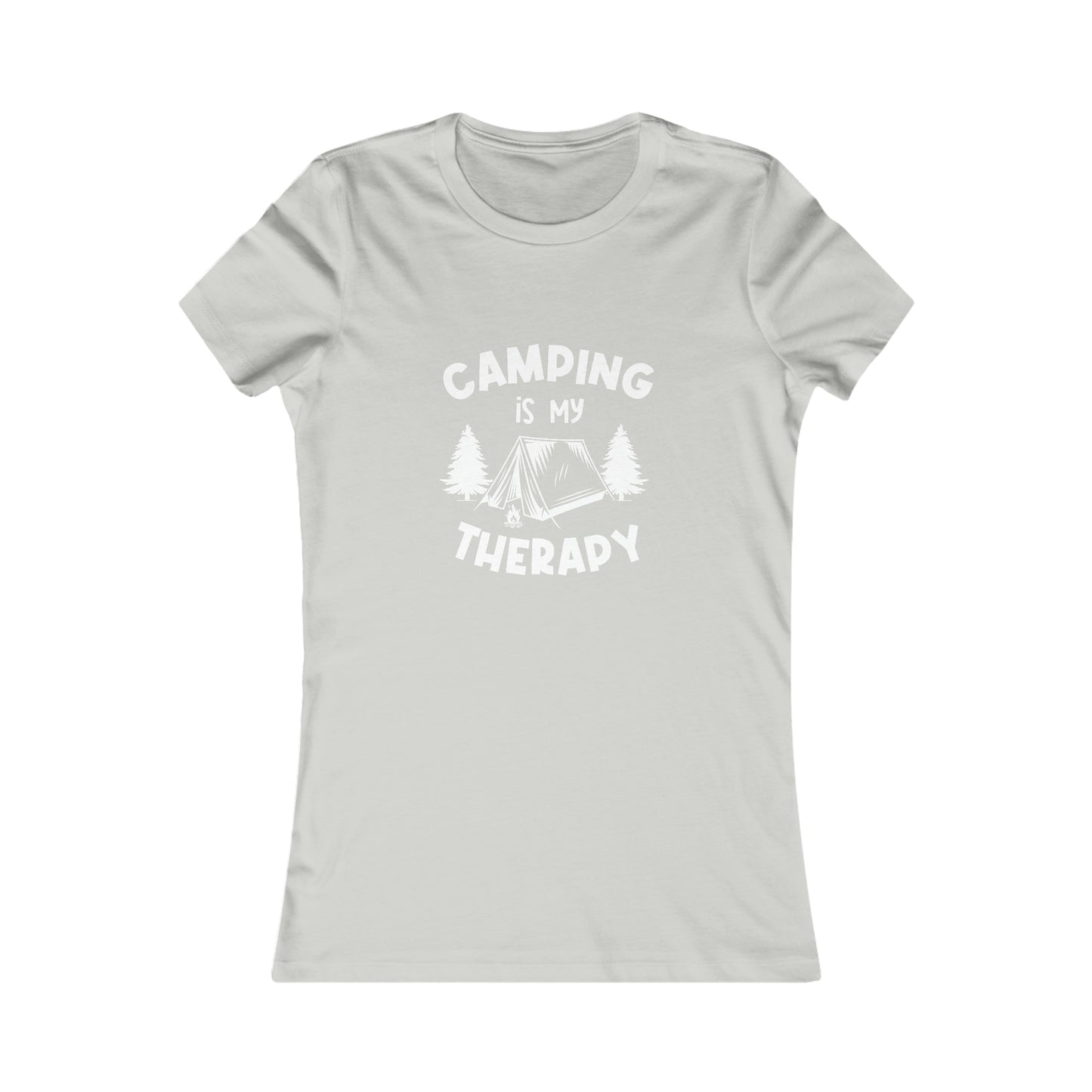 Camping Is My Therapy - Women's Tee