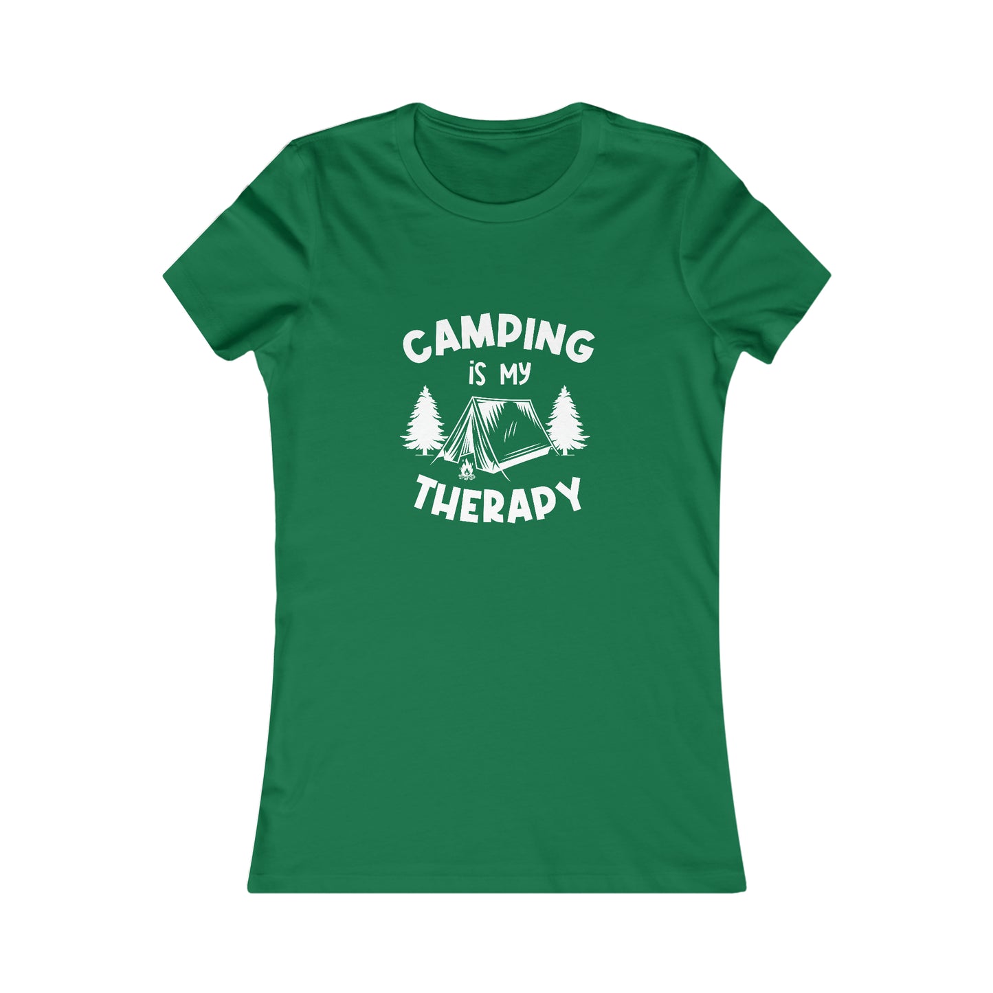 Camping Is My Therapy - Women's Tee