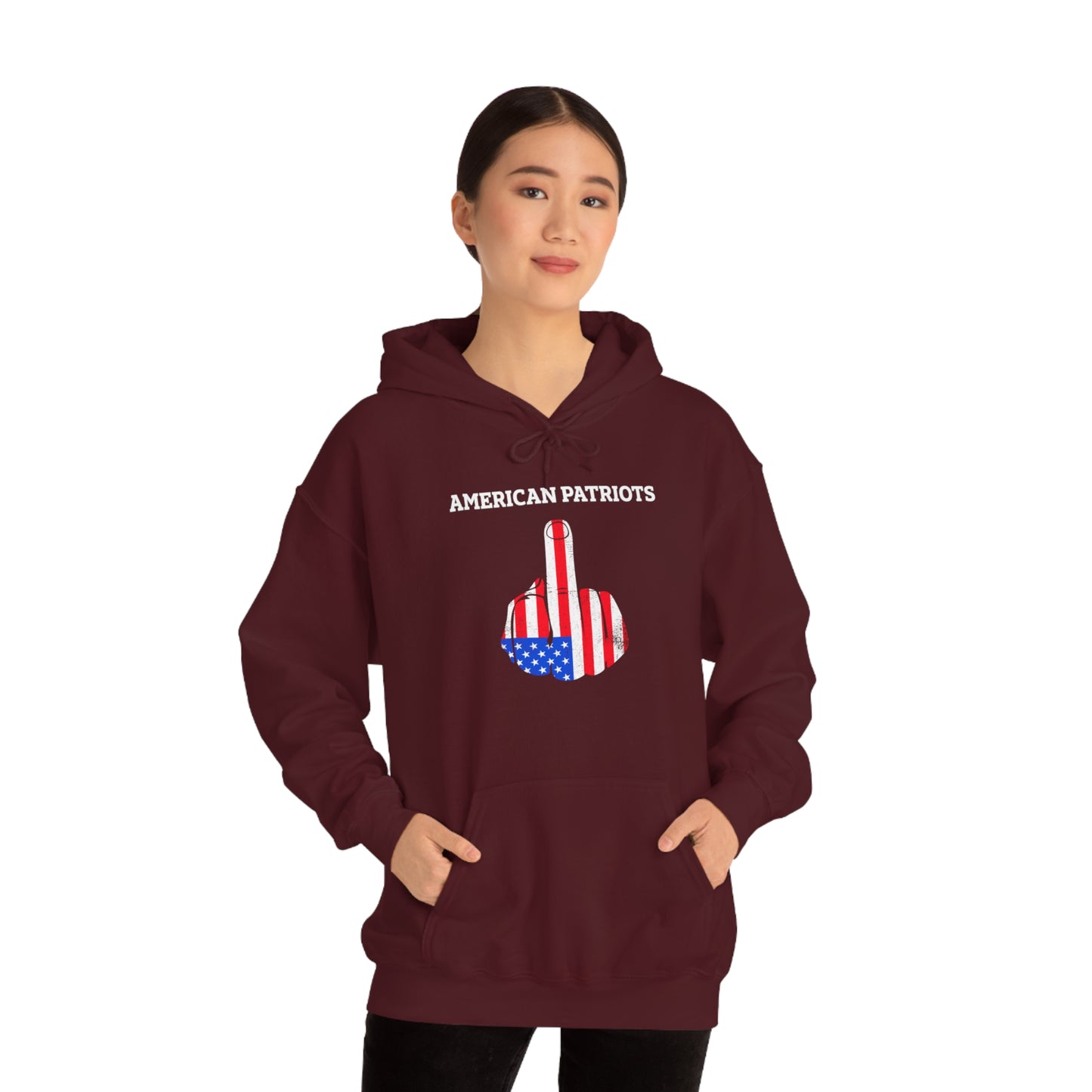 On Behalf Of American Patriots - Unisex Hooded Sweatshirt