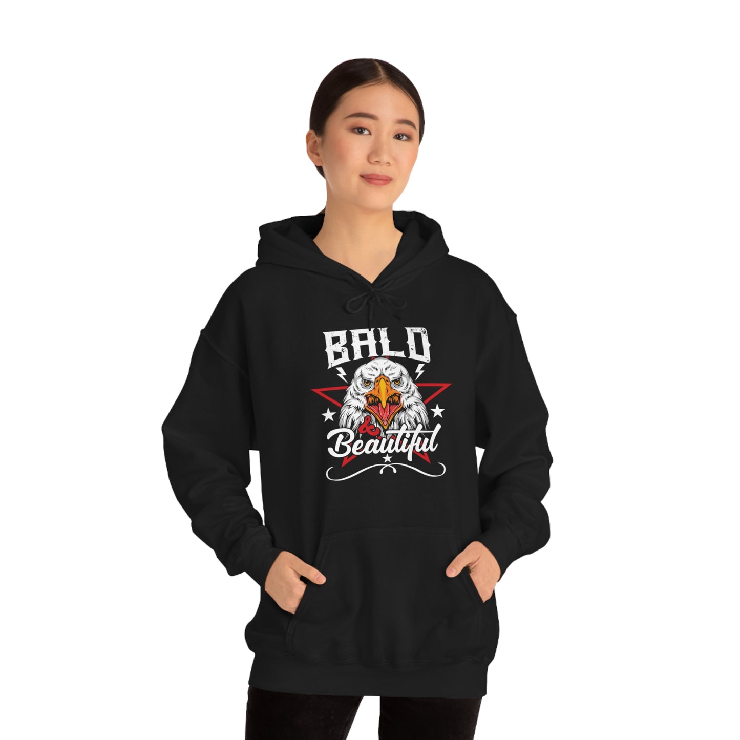 Bald And Beautiful - Unisex Hooded Sweatshirt
