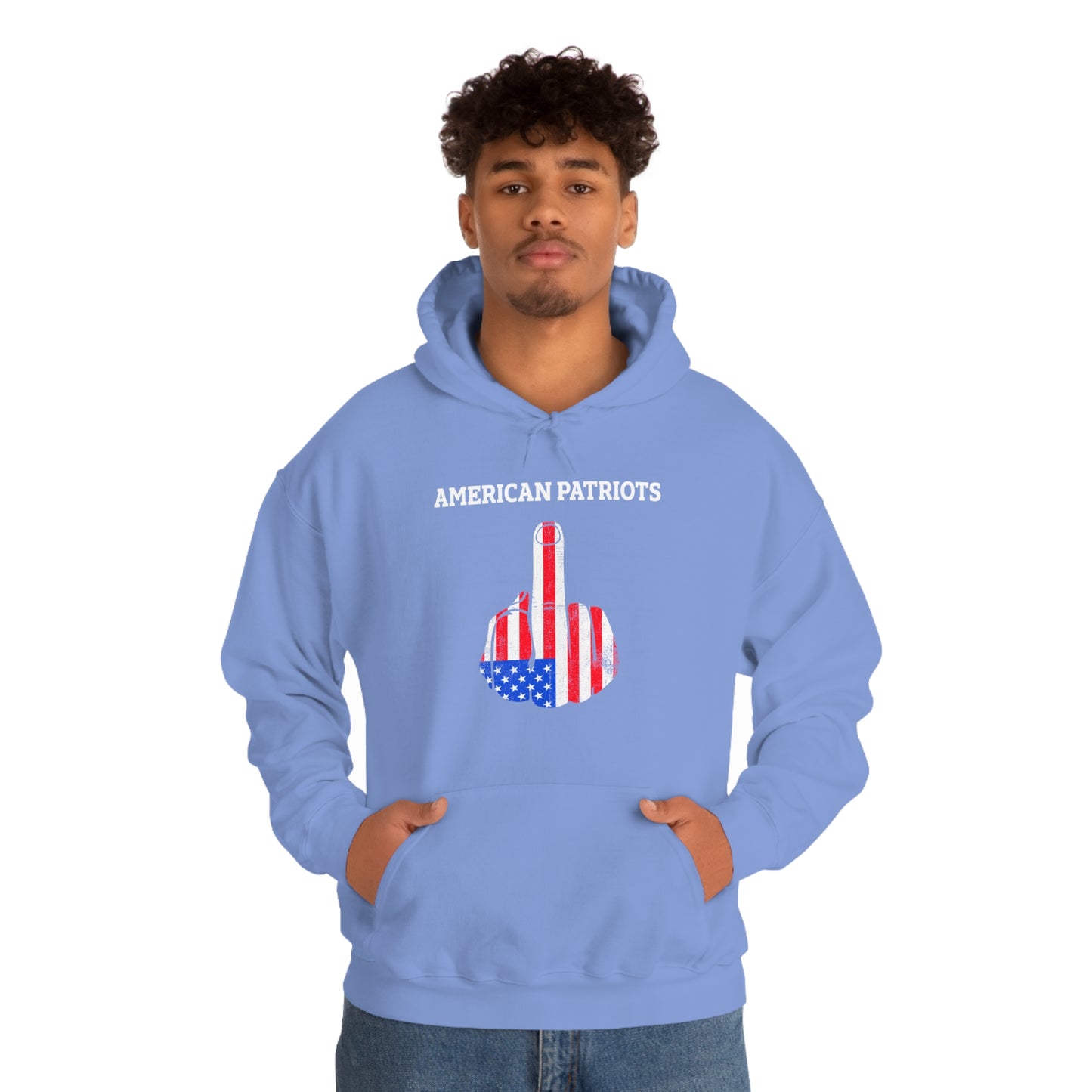 On Behalf Of American Patriots - Unisex Hooded Sweatshirt