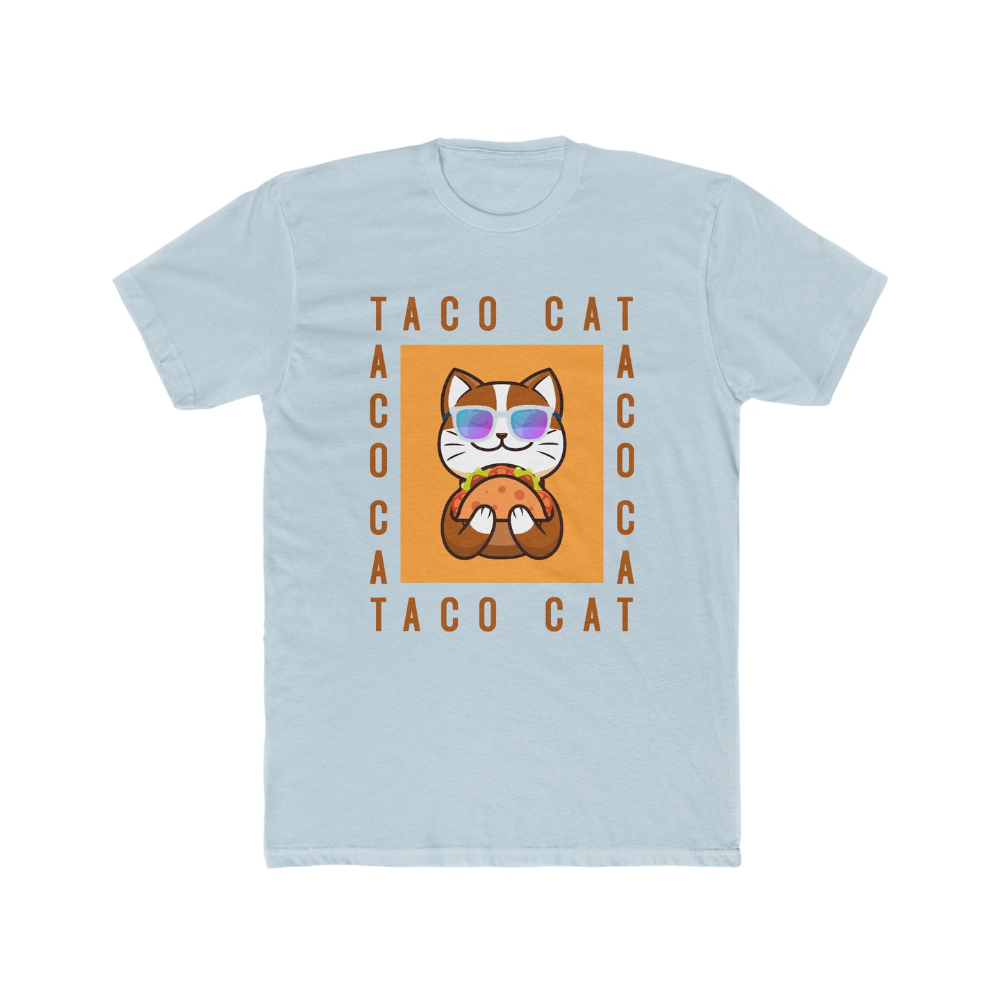 Taco Cat - Men's Cotton Crew T-Shirt