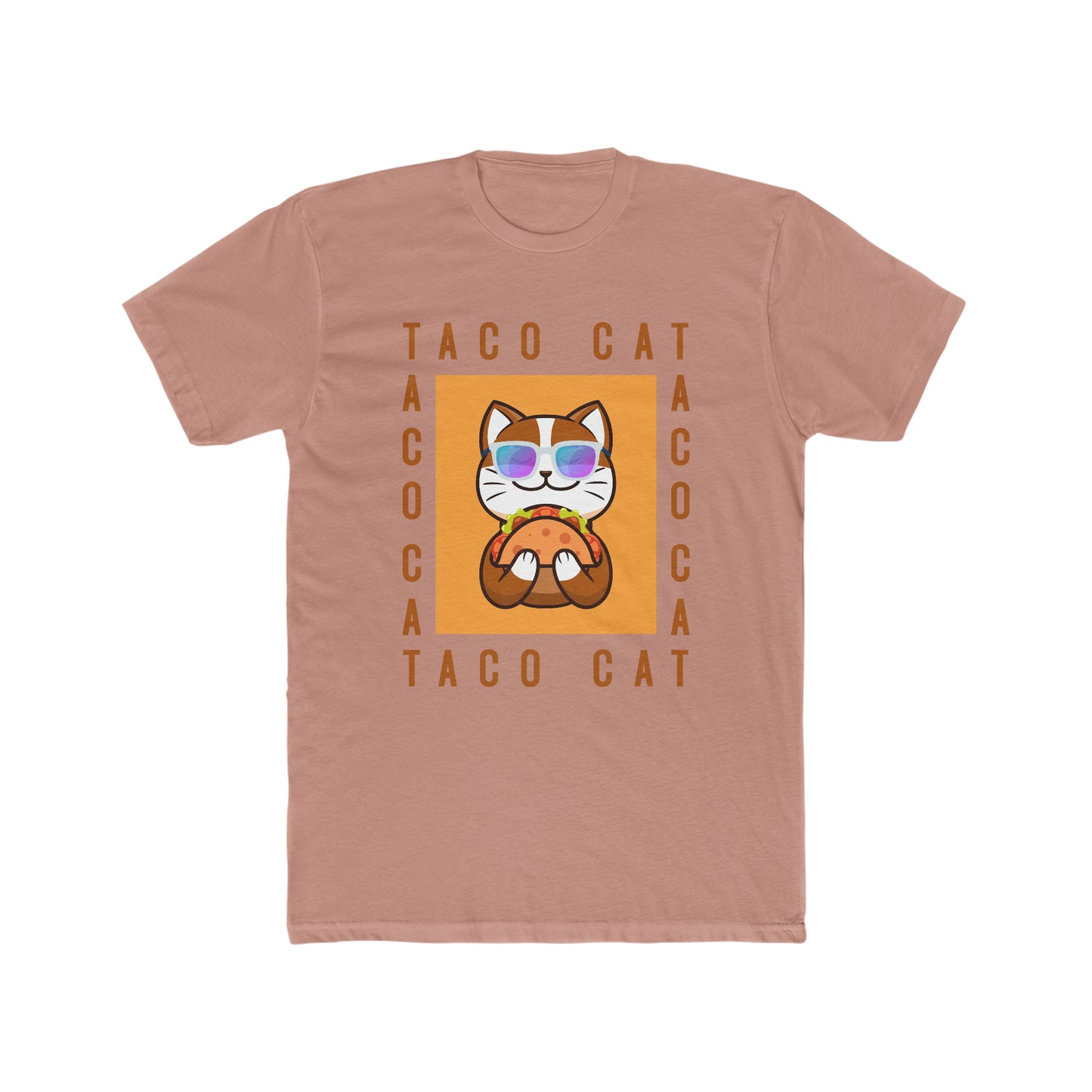 Taco Cat - Men's Cotton Crew T-Shirt