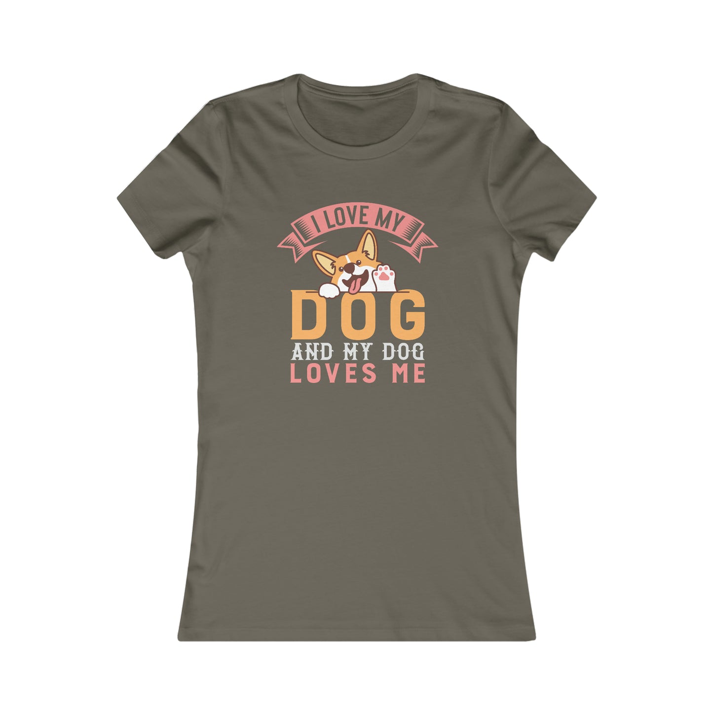 I Love My Dog and My Dog Loves Me - Women's Tee