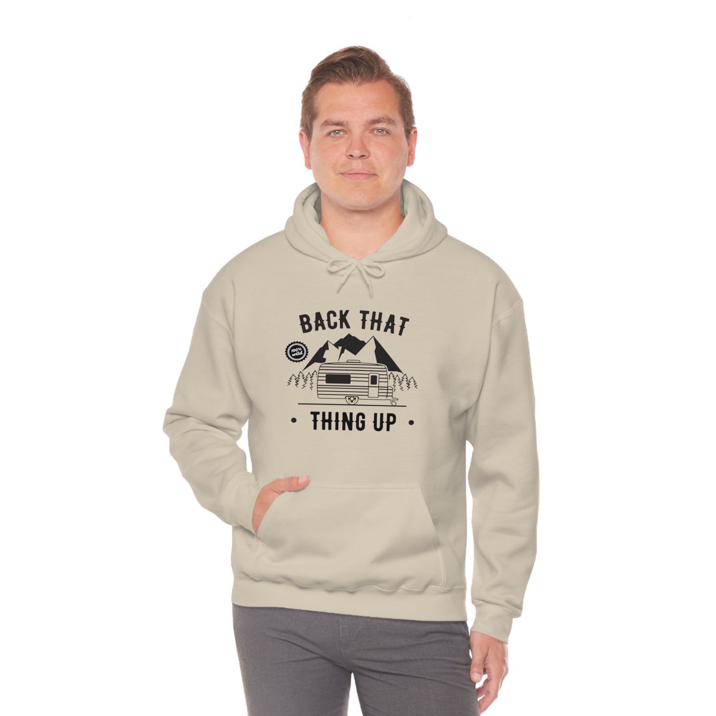 Back That Thing Up - Unisex Hooded Sweatshirt
