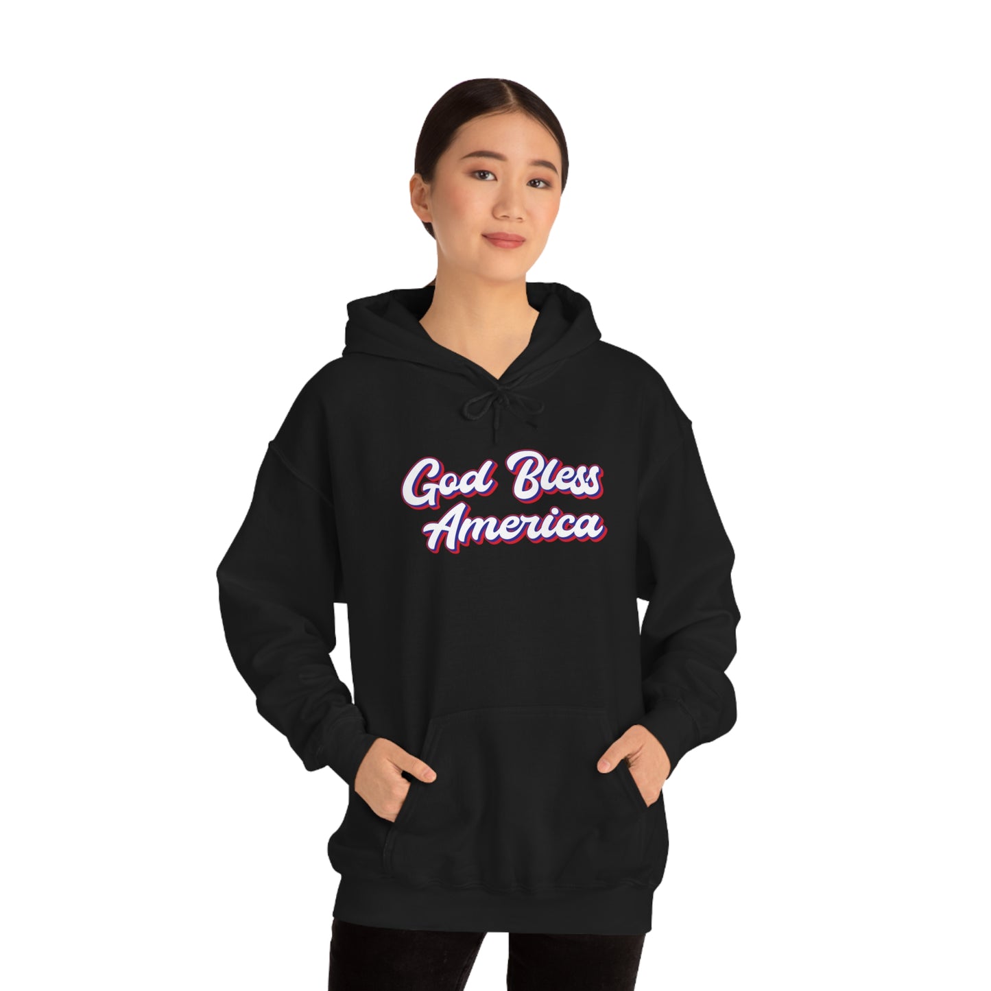 God Bless America - Unisex Hooded Sweatshirt