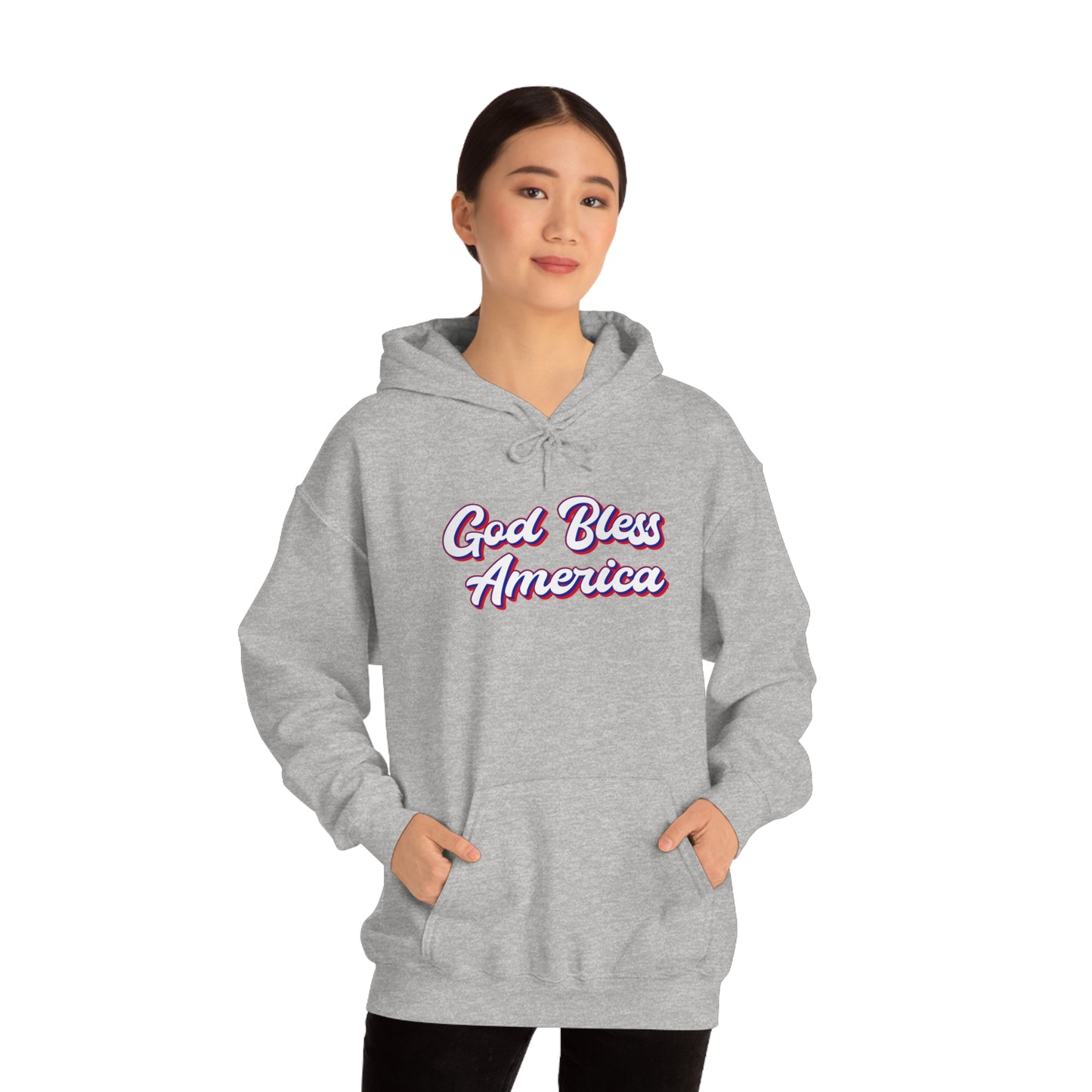 God Bless America - Unisex Hooded Sweatshirt