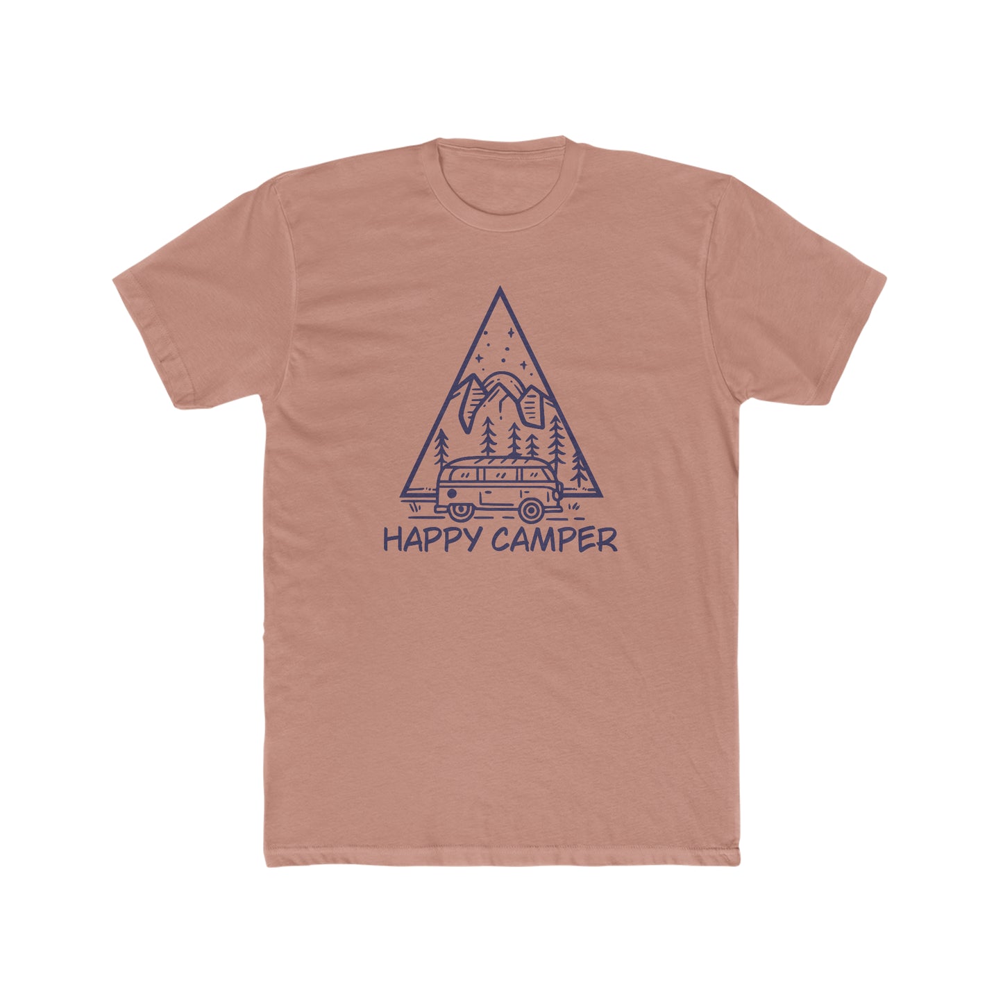 Happy Camper - Men's Cotton Crew Tee
