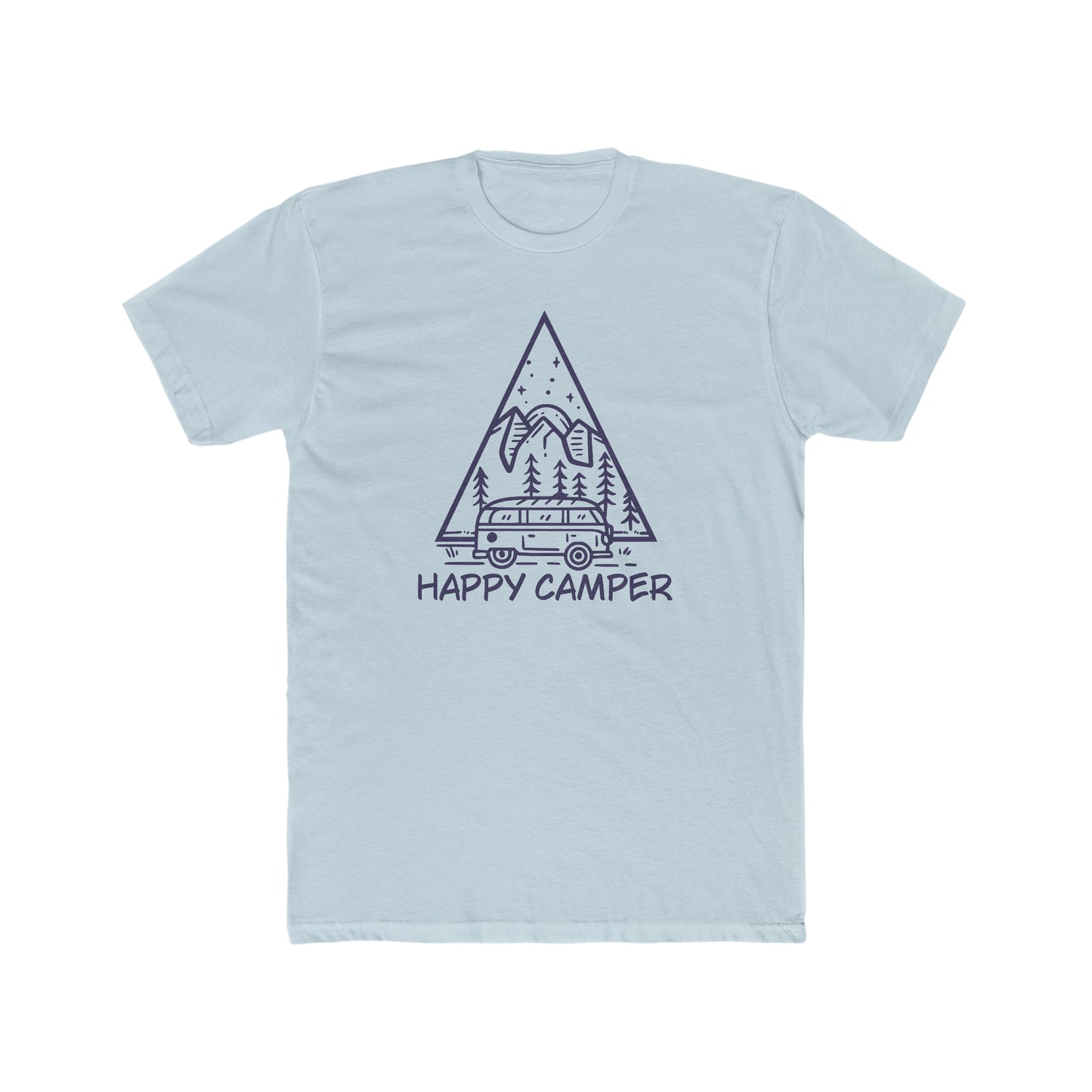 Happy Camper - Men's Cotton Crew Tee