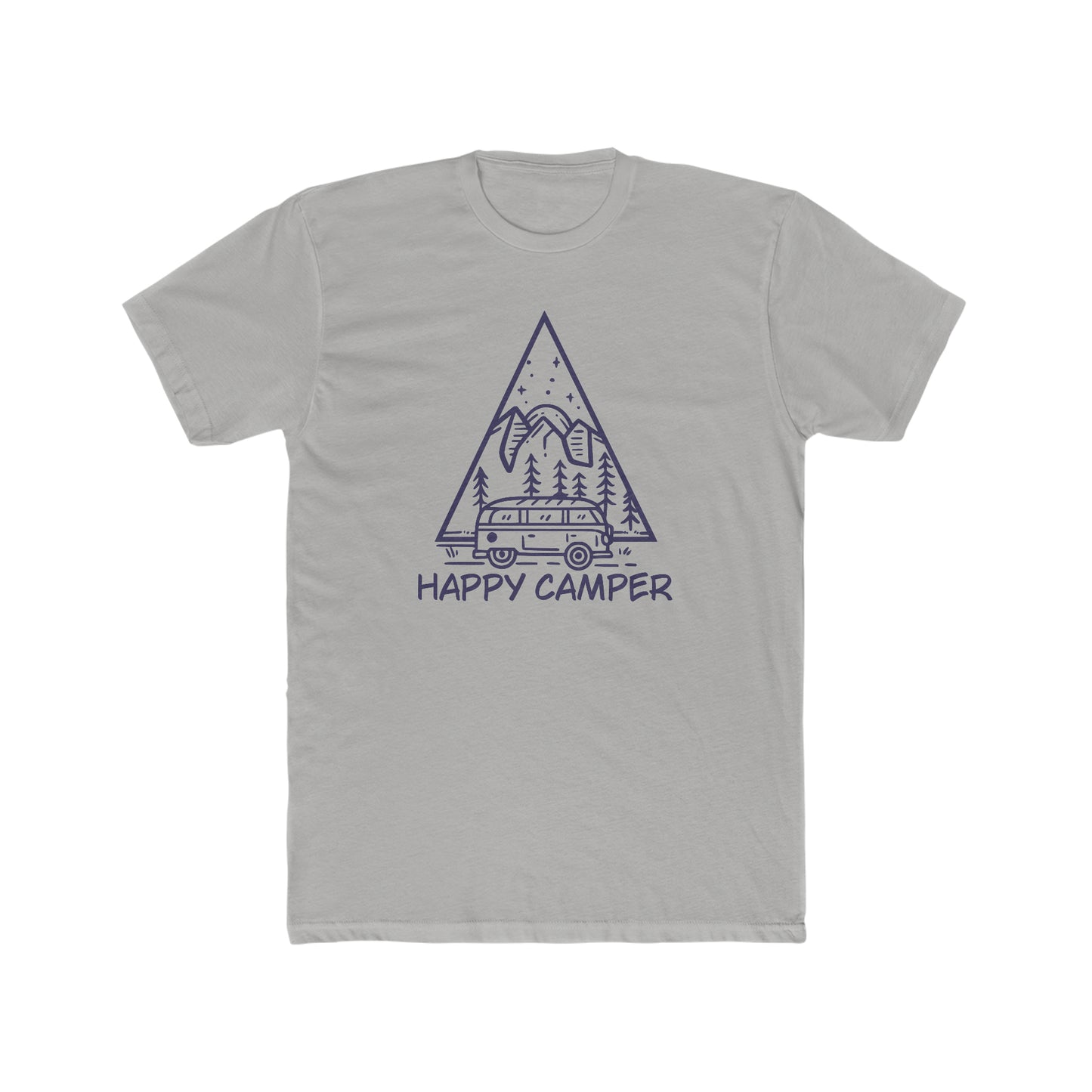Happy Camper - Men's Cotton Crew Tee