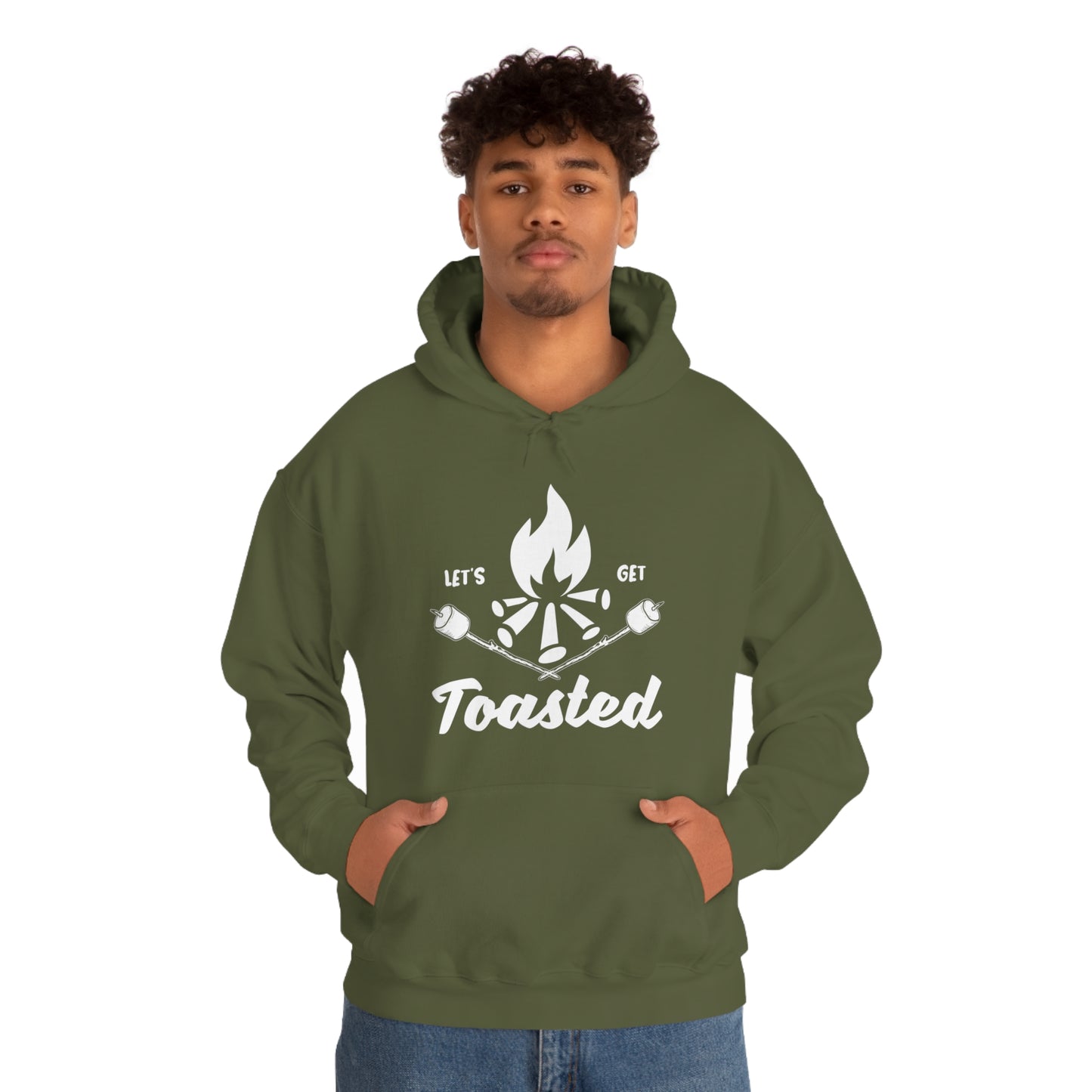 Let's Get Toasted - Unisex Hooded Sweatshirt