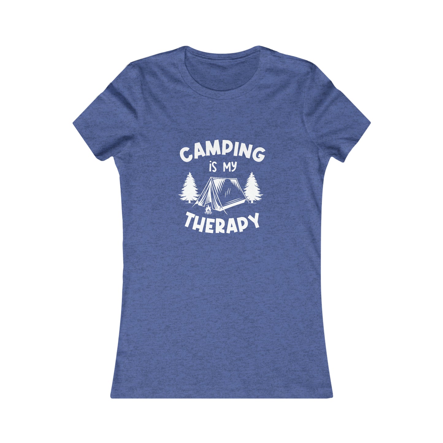 Camping Is My Therapy - Women's Tee