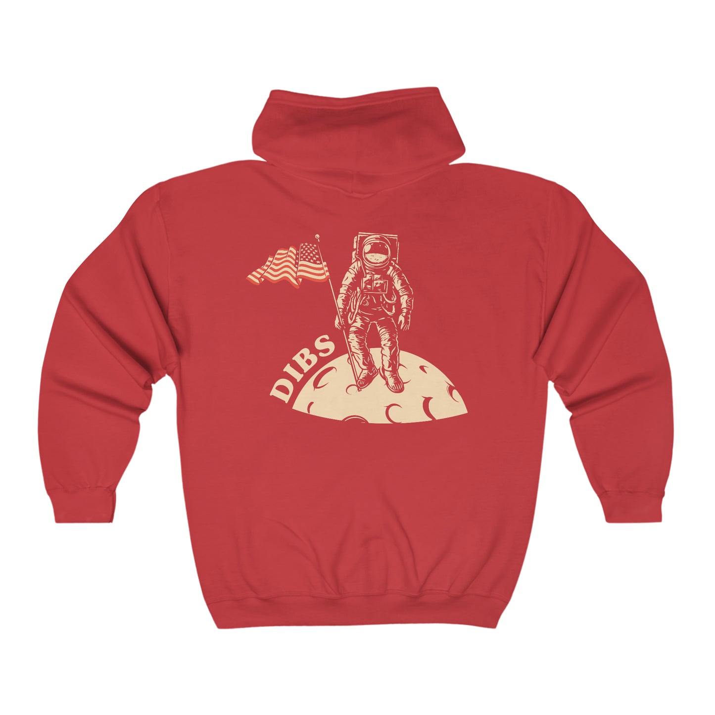 DIBS - Unisex Full Zip Hooded Sweatshirt