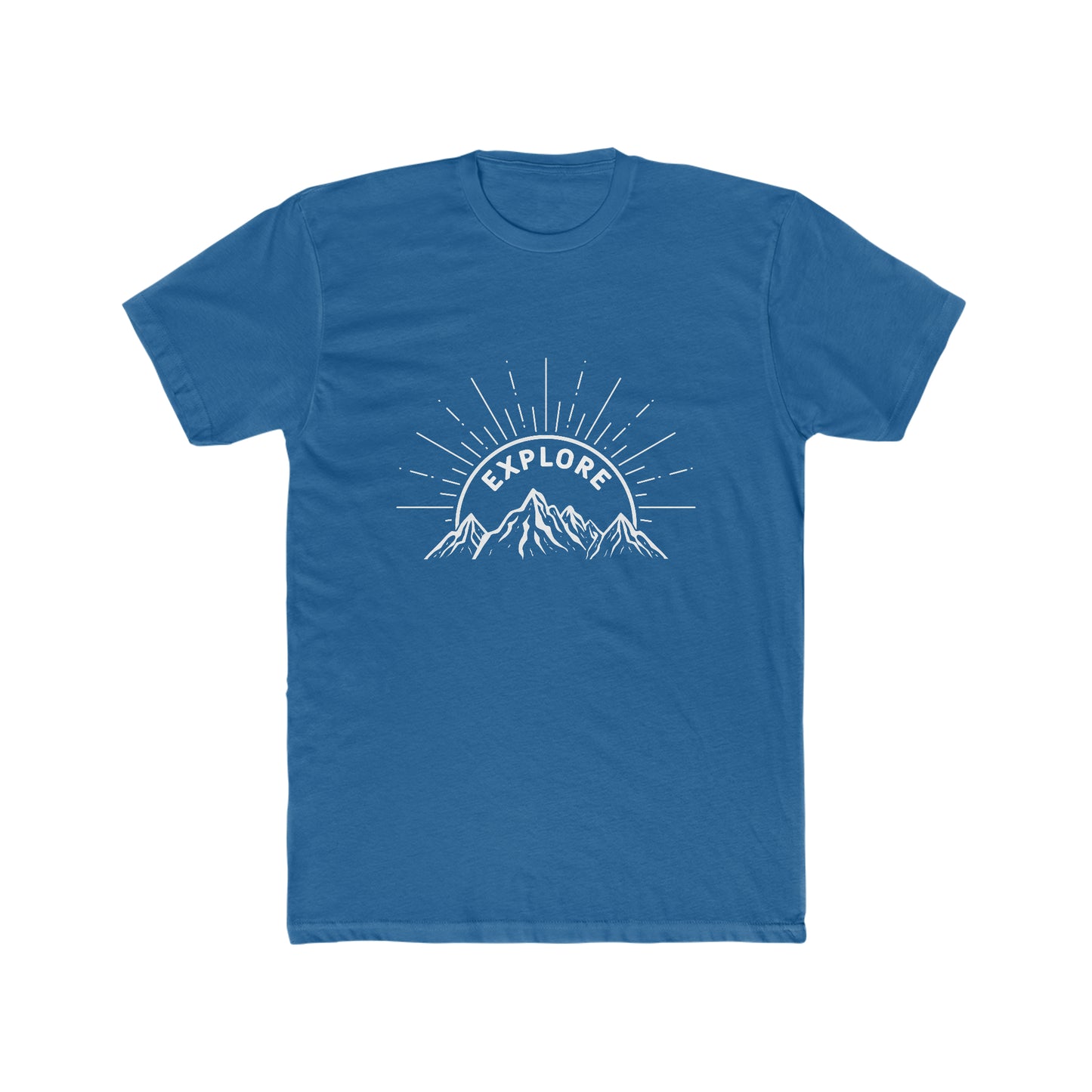 Explore - Men's Cotton Crew Tee