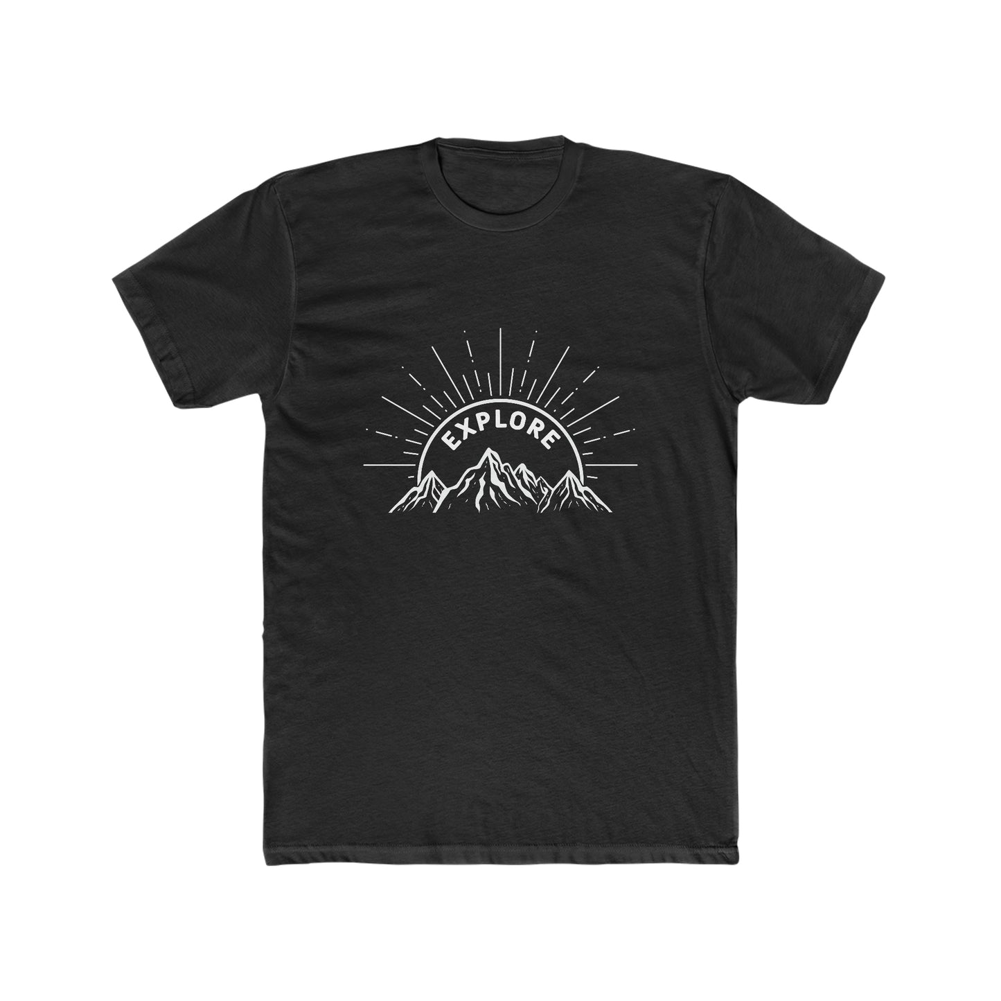 Explore - Men's Cotton Crew Tee