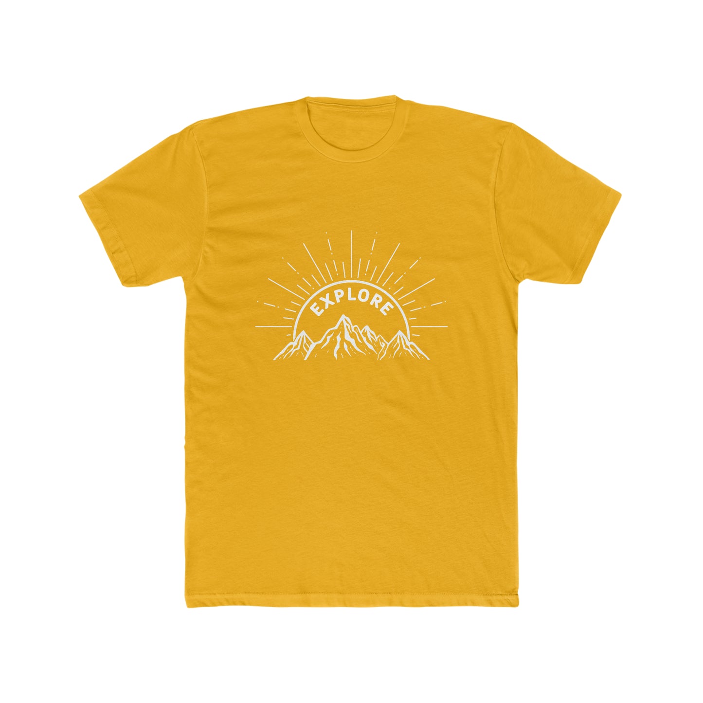 Explore - Men's Cotton Crew Tee