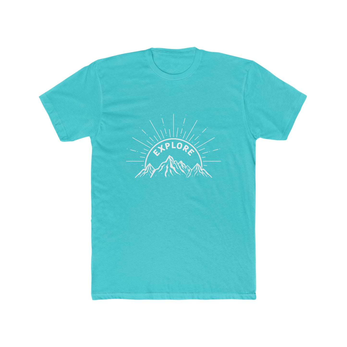 Explore - Men's Cotton Crew Tee
