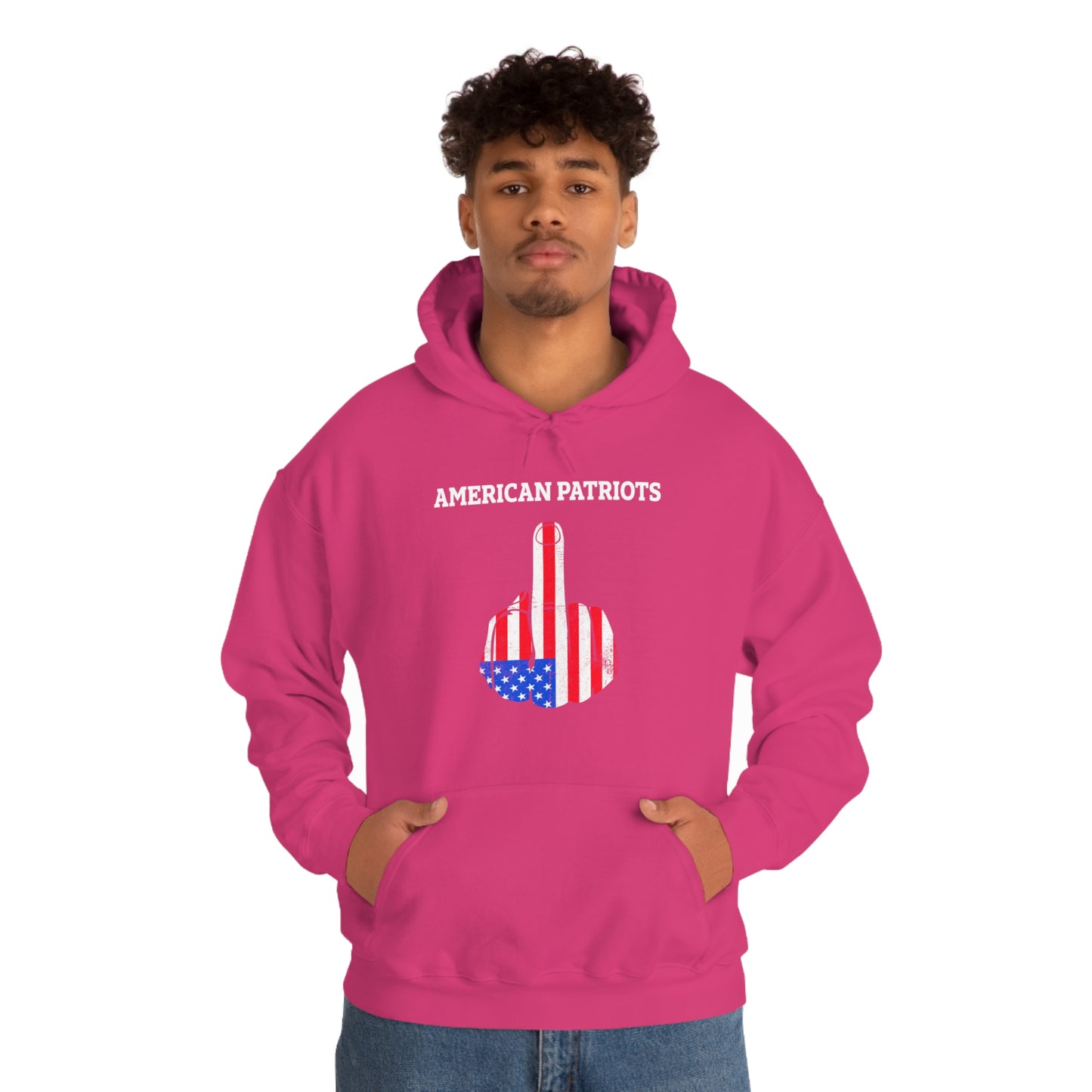 On Behalf Of American Patriots - Unisex Hooded Sweatshirt