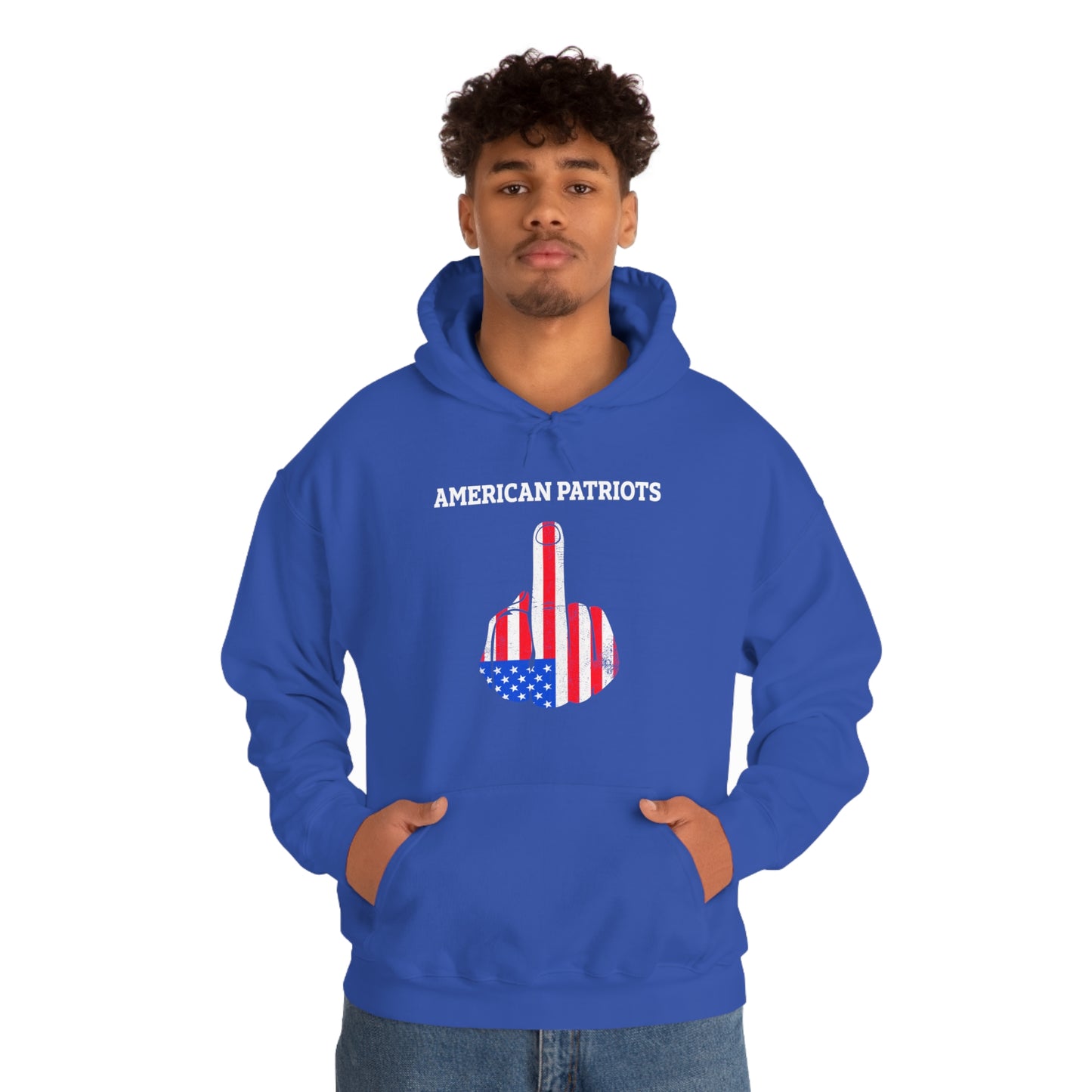 On Behalf Of American Patriots - Unisex Hooded Sweatshirt
