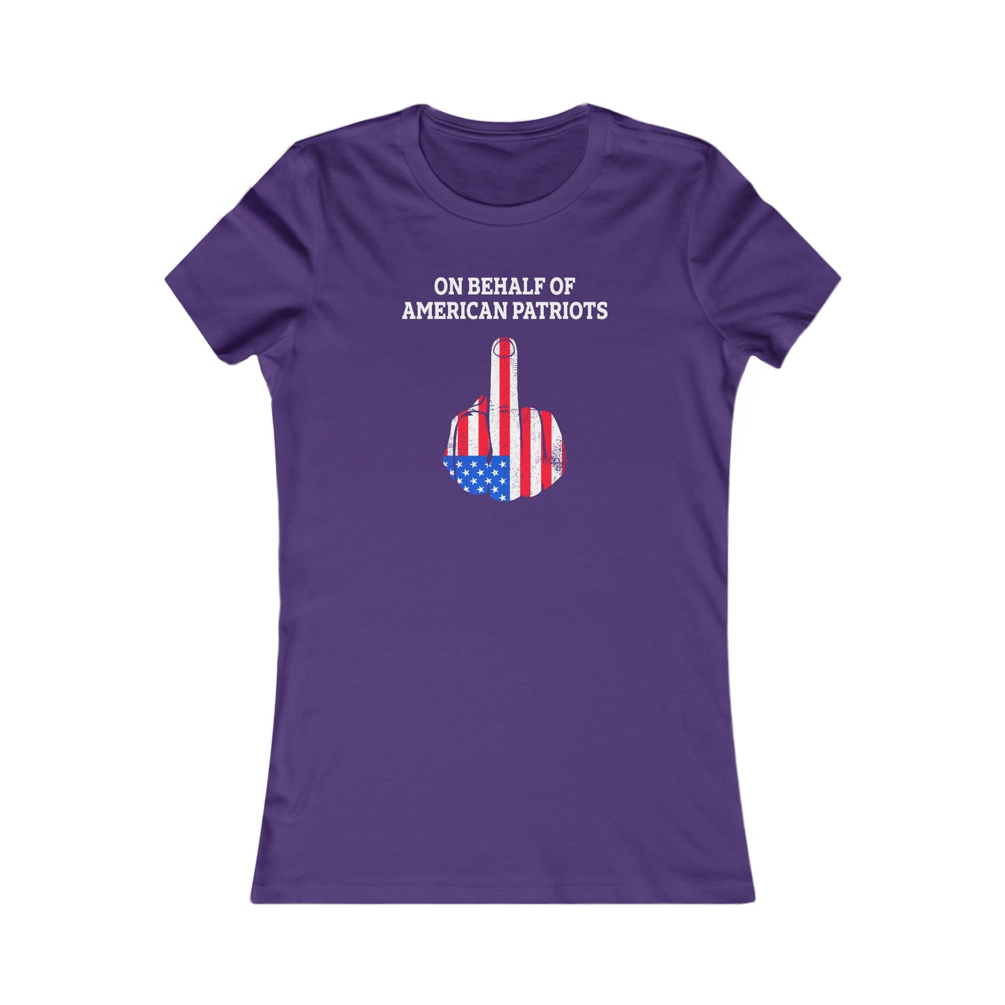 On Behalf Of American Patriots - Women's Tee