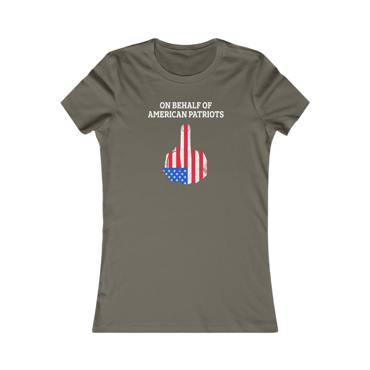 On Behalf Of American Patriots - Women's Tee
