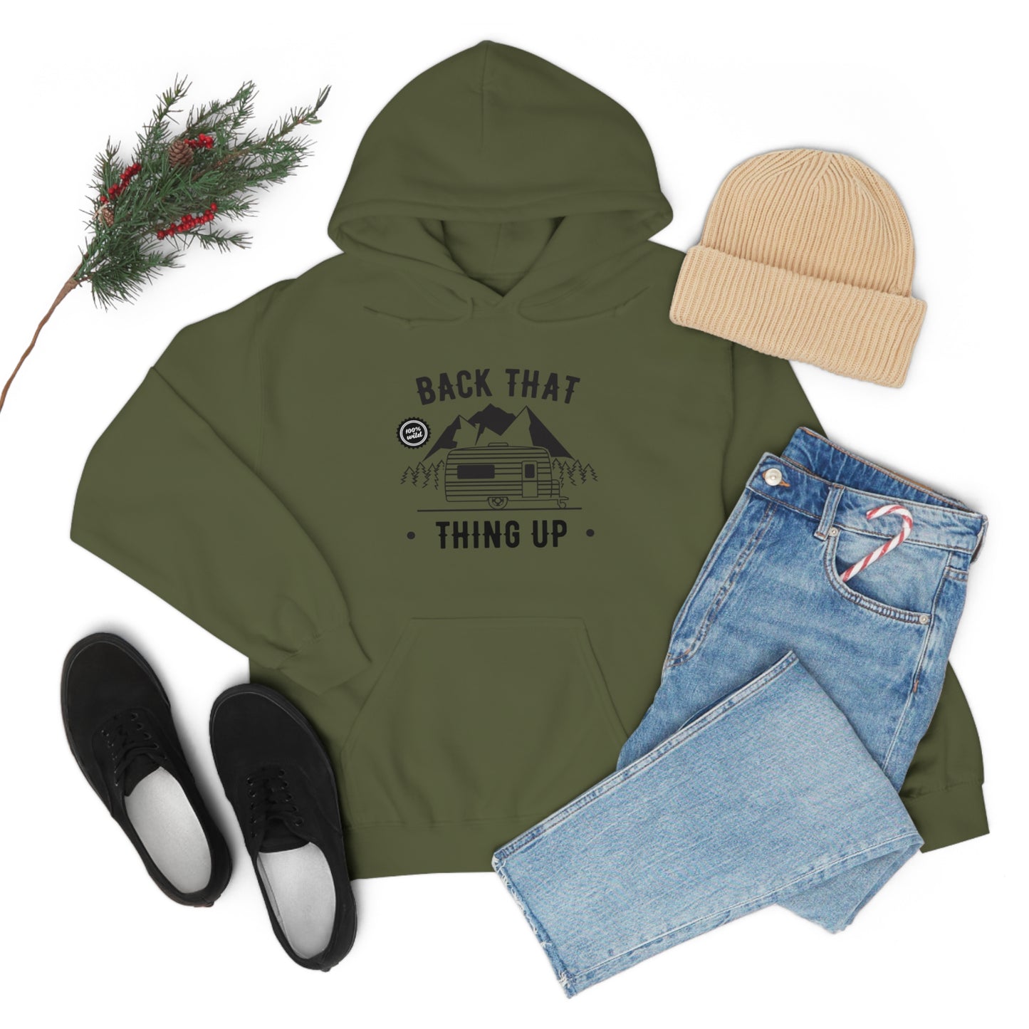 Back That Thing Up - Unisex Hooded Sweatshirt