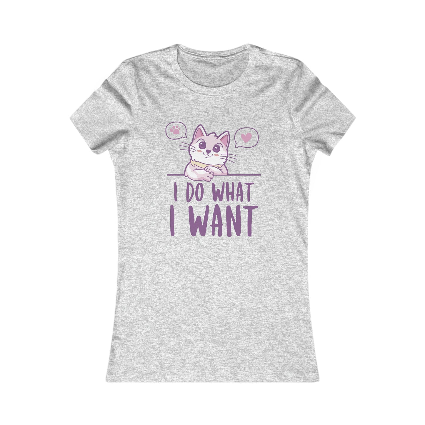 I do what I want - Cat - Women's T-Shirt