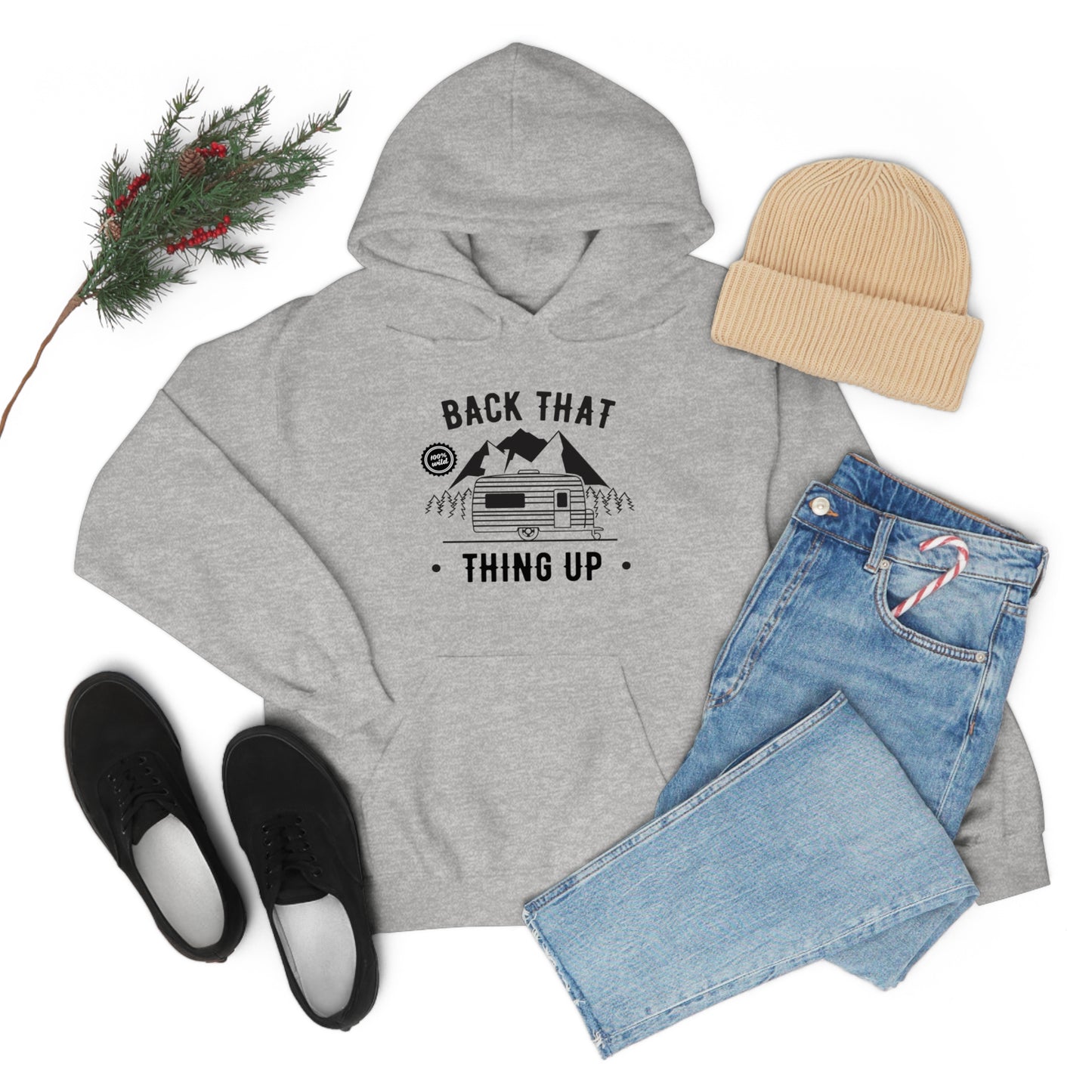 Back That Thing Up - Unisex Hooded Sweatshirt