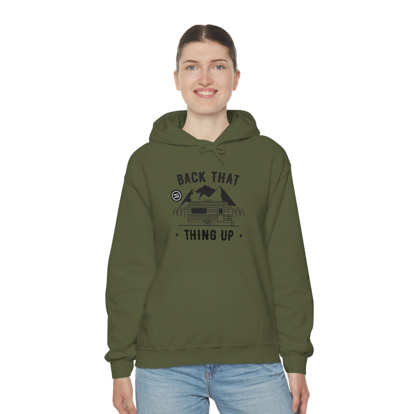 Back That Thing Up - Unisex Hooded Sweatshirt