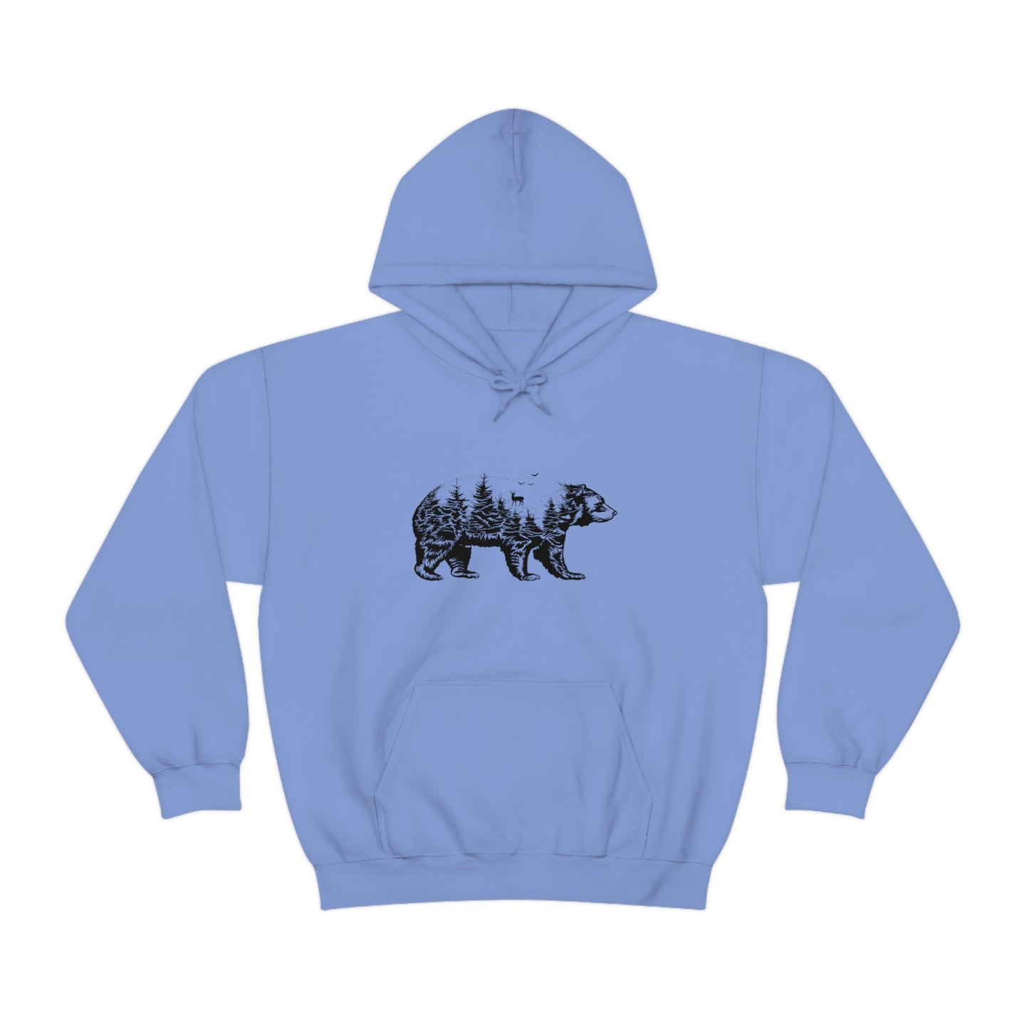 Bear Graphic - Unisex Hooded Sweatshirt