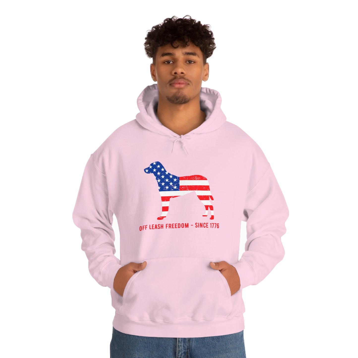 Off Leash Freedom - Unisex Hooded Sweatshirt