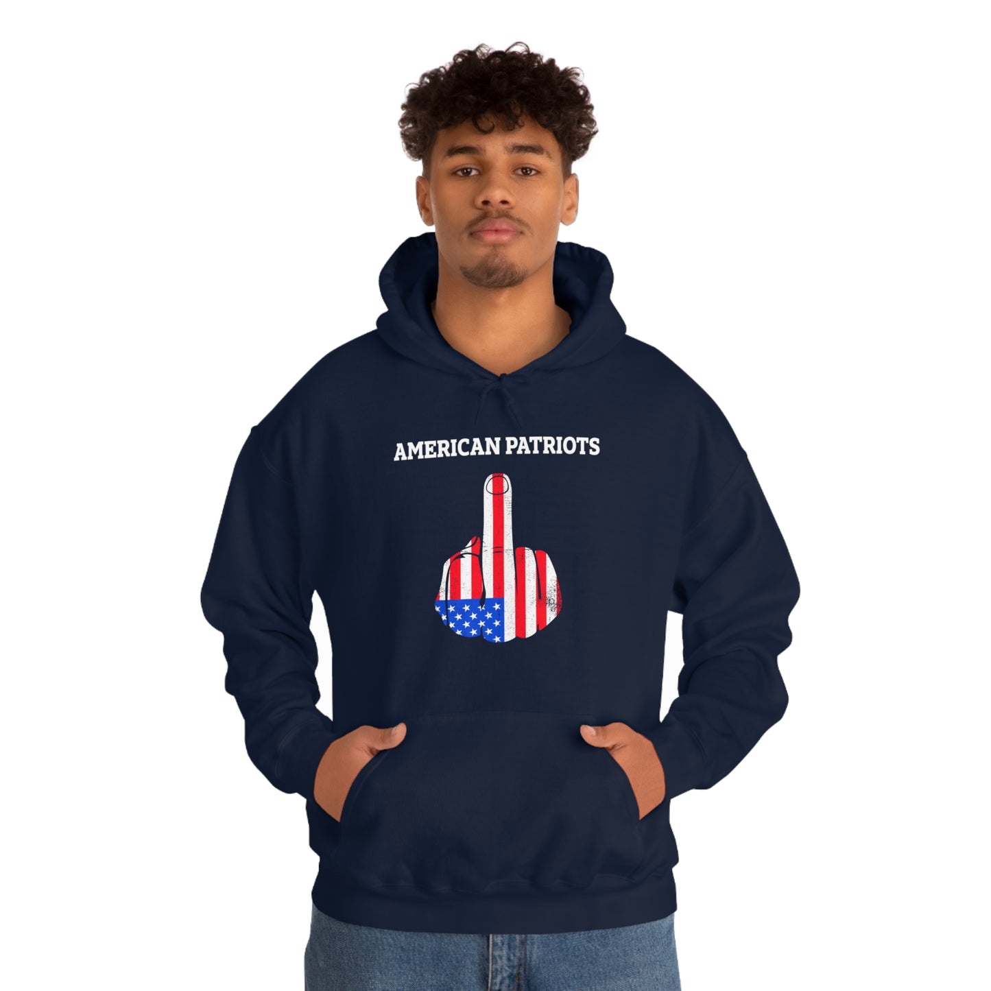 On Behalf Of American Patriots - Unisex Hooded Sweatshirt