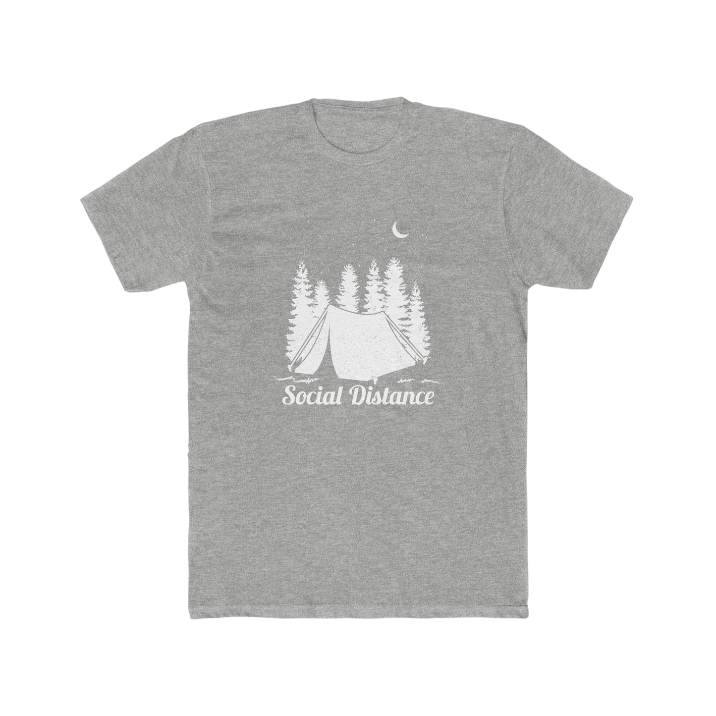 Social Distance - Men's Cotton Crew Tee