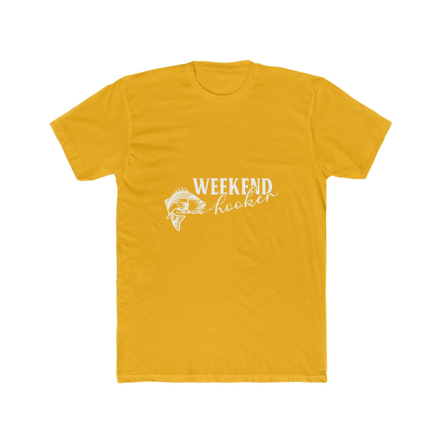 Weekend Hooker - Men's Cotton Crew Tee