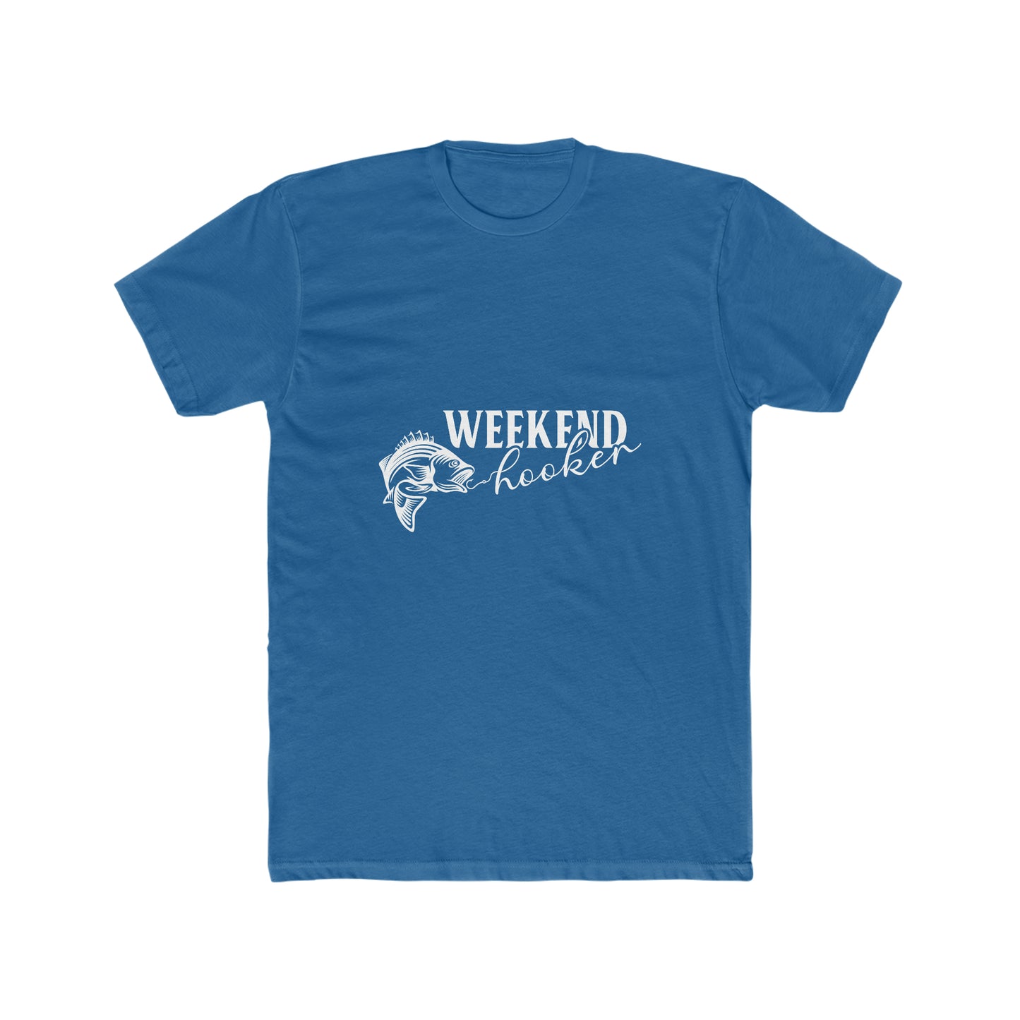 Weekend Hooker - Men's Cotton Crew Tee